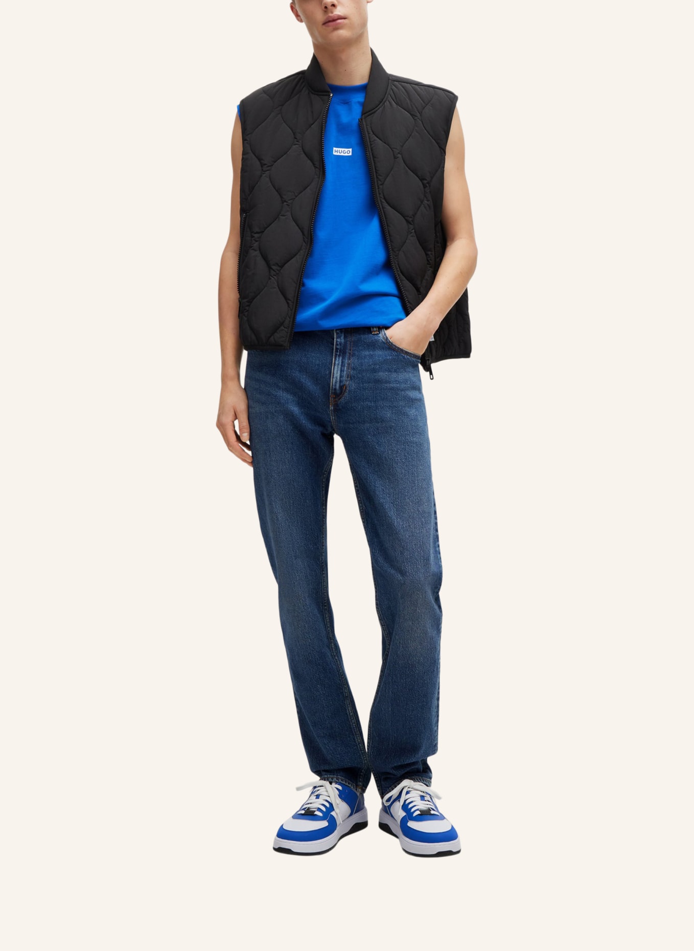 HUGO Jeans ASH Slim Fit, Farbe: DUNKELBLAU (Bild 6)