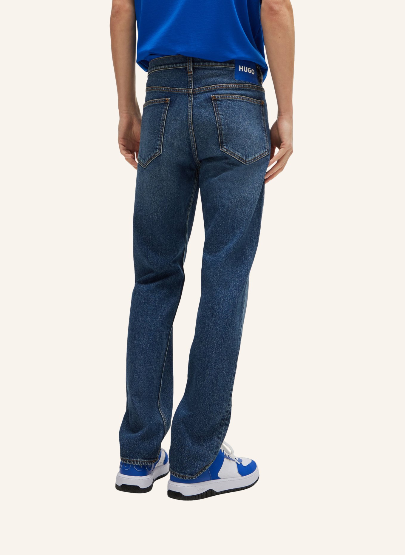 HUGO Jeans ASH Slim Fit, Farbe: DUNKELBLAU (Bild 3)
