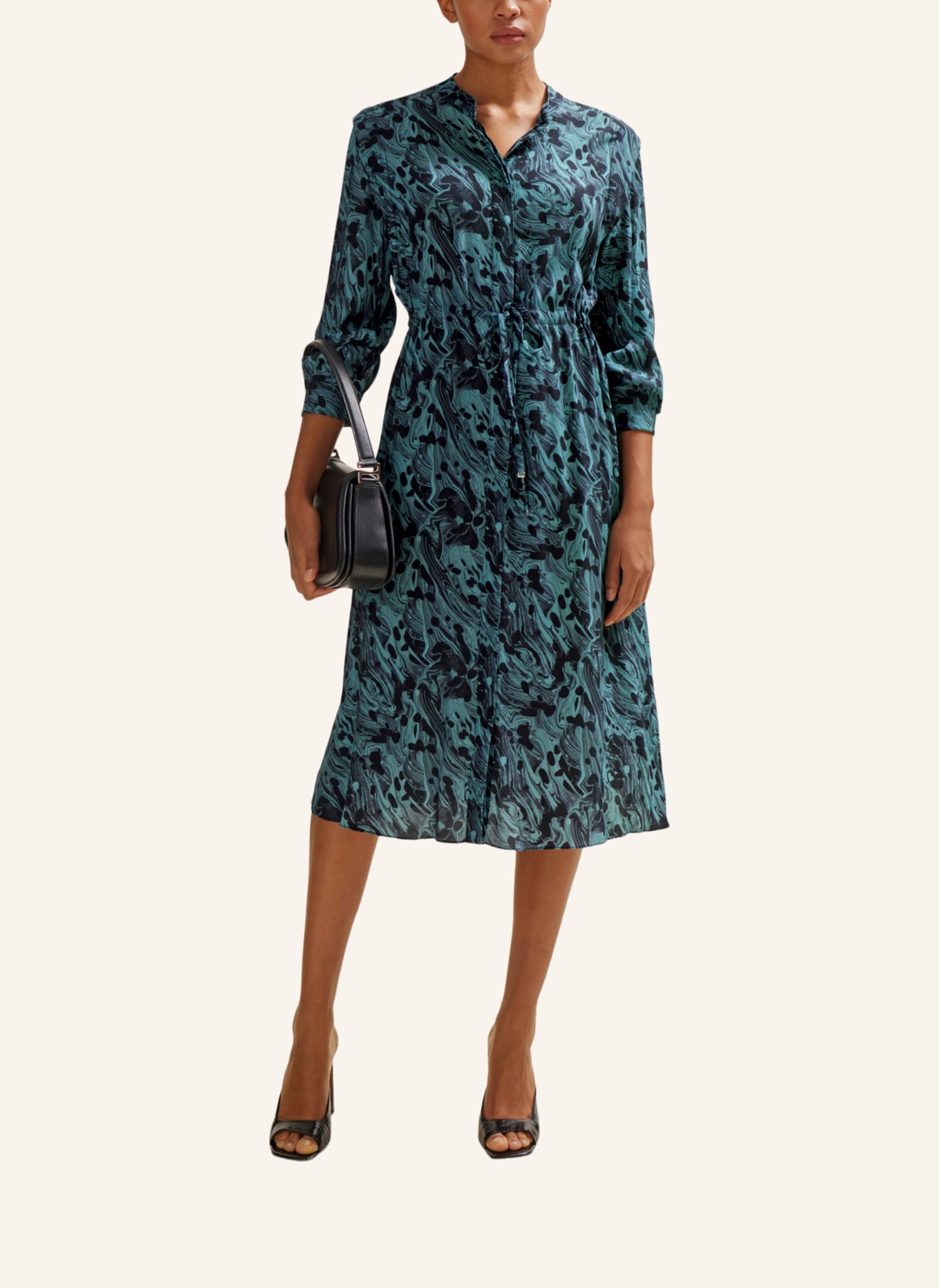 BOSS Business Kleid DALATI Regular Fit, Farbe: BLAU (Bild 6)