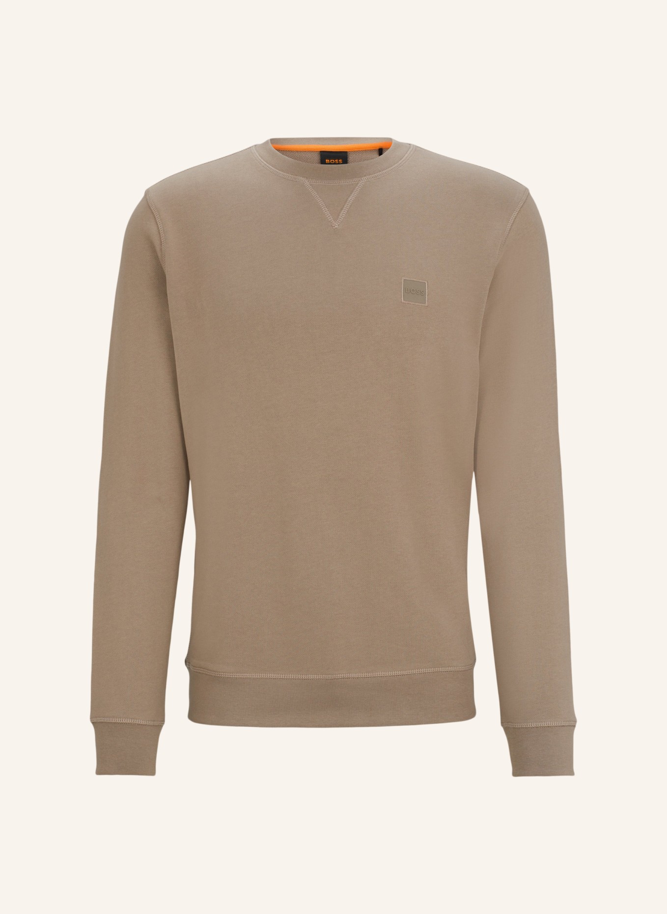 BOSS Sweatshirt WESTART Relaxed Fit, Farbe: BRAUN (Bild 1)