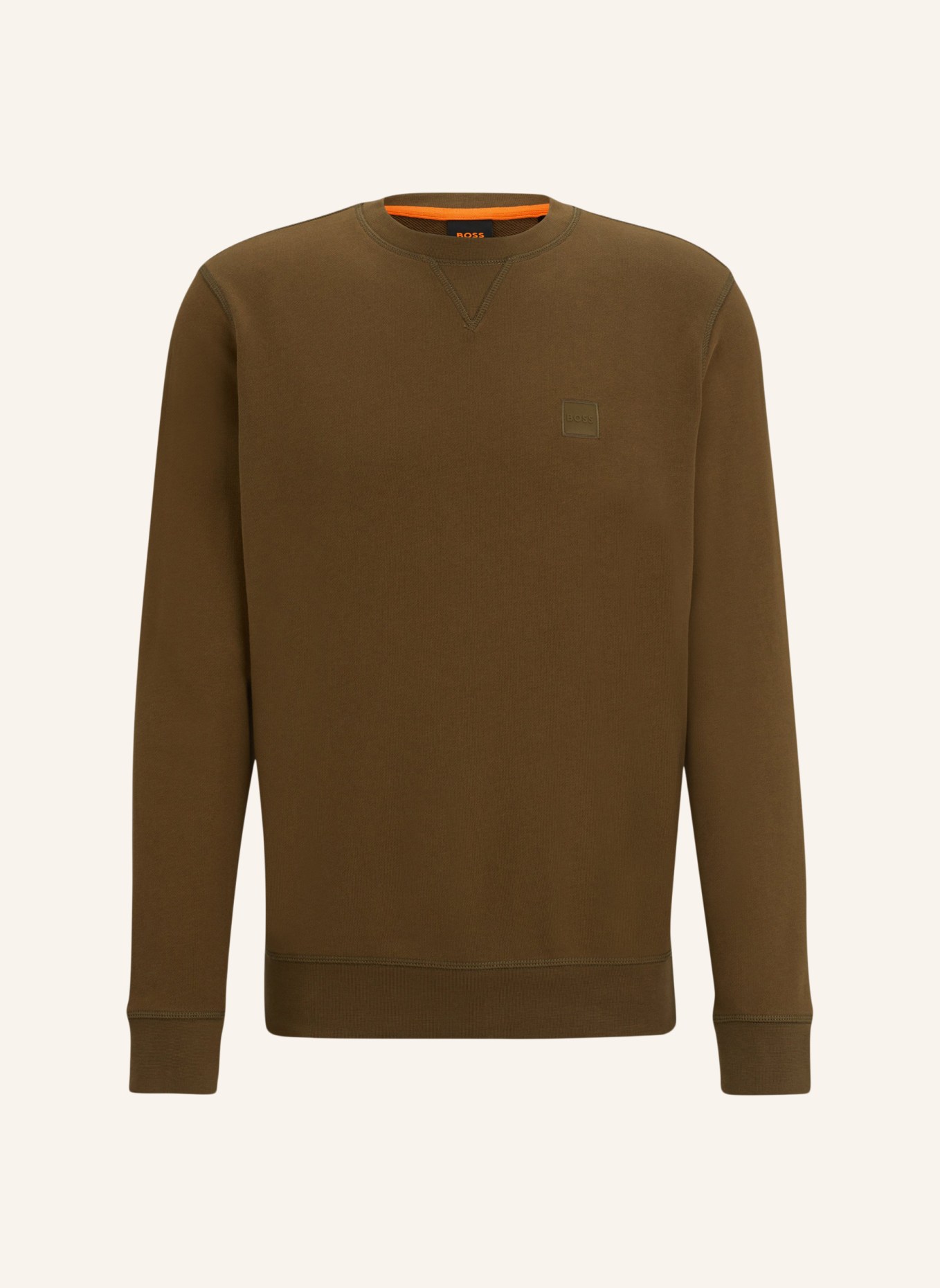 BOSS Sweatshirt WESTART Relaxed Fit, Farbe: BRAUN (Bild 1)