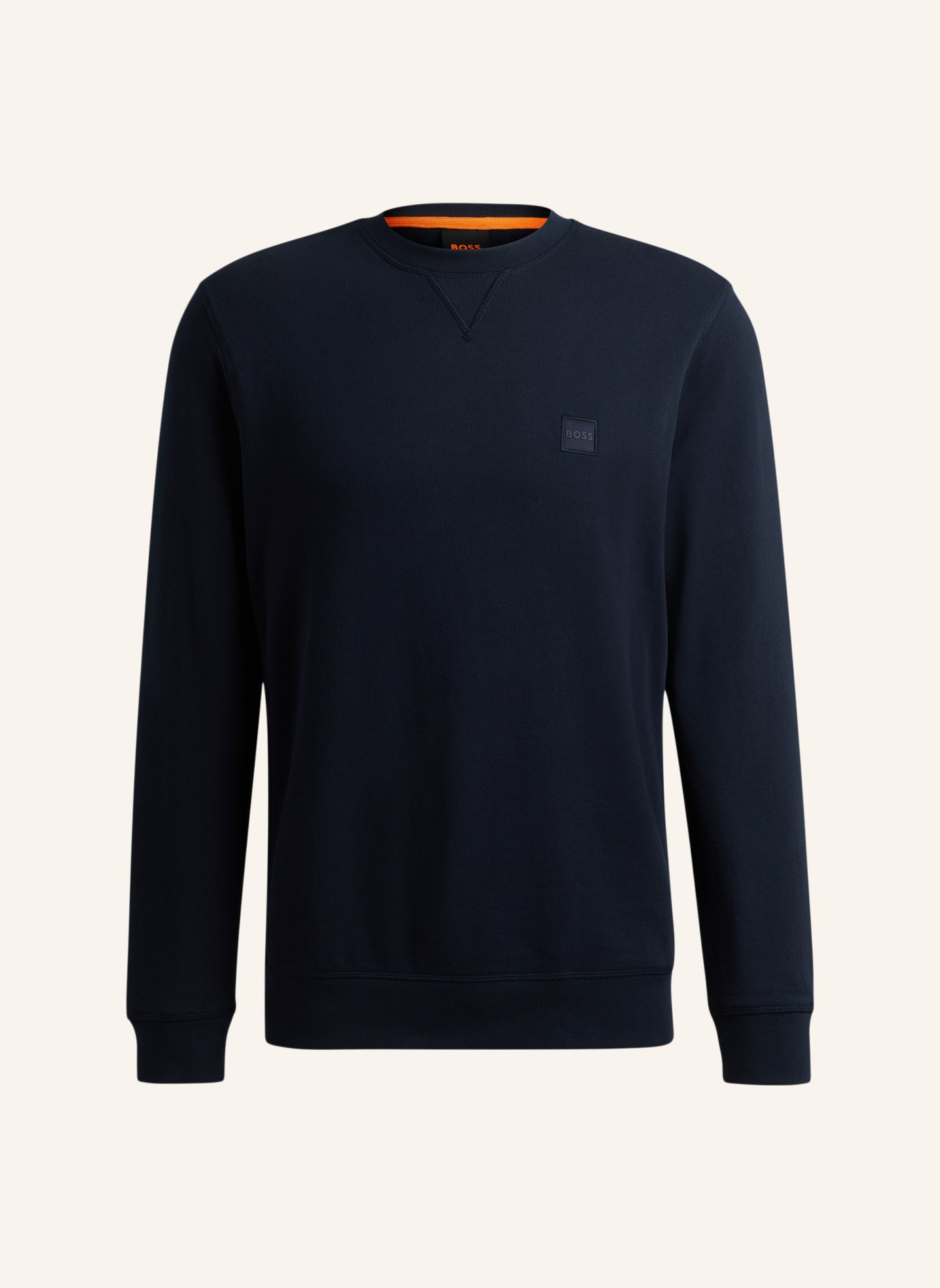 BOSS Sweatshirt WESTART Relaxed Fit, Farbe: DUNKELBLAU (Bild 1)