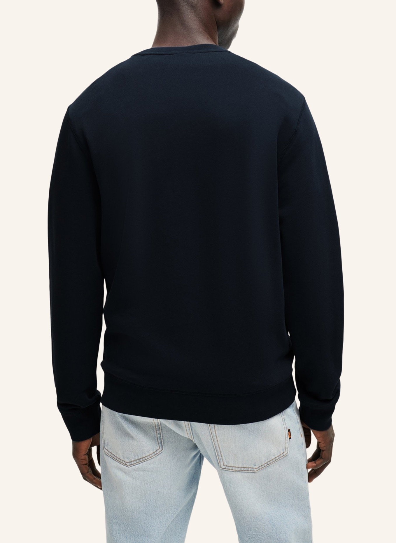 BOSS Sweatshirt WESTART Relaxed Fit, Farbe: DUNKELBLAU (Bild 2)