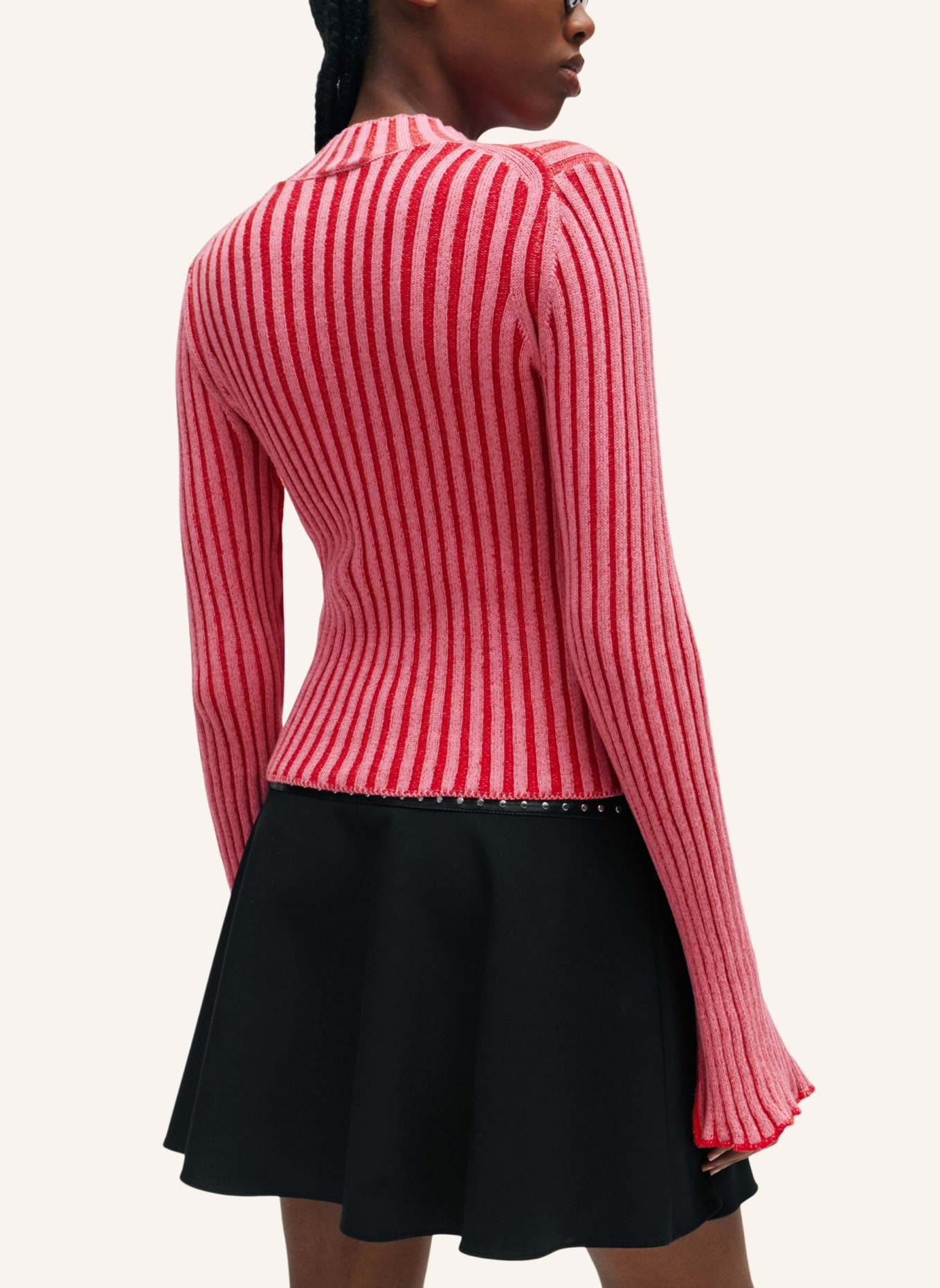 HUGO Pullover SOVERIE Slim Fit, Farbe: ROSA (Bild 2)