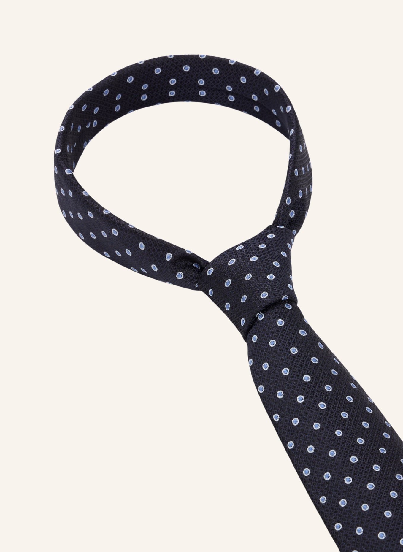 BOSS Krawatte H-TIE 7,5 CM-222, Farbe: DUNKELBLAU (Bild 3)