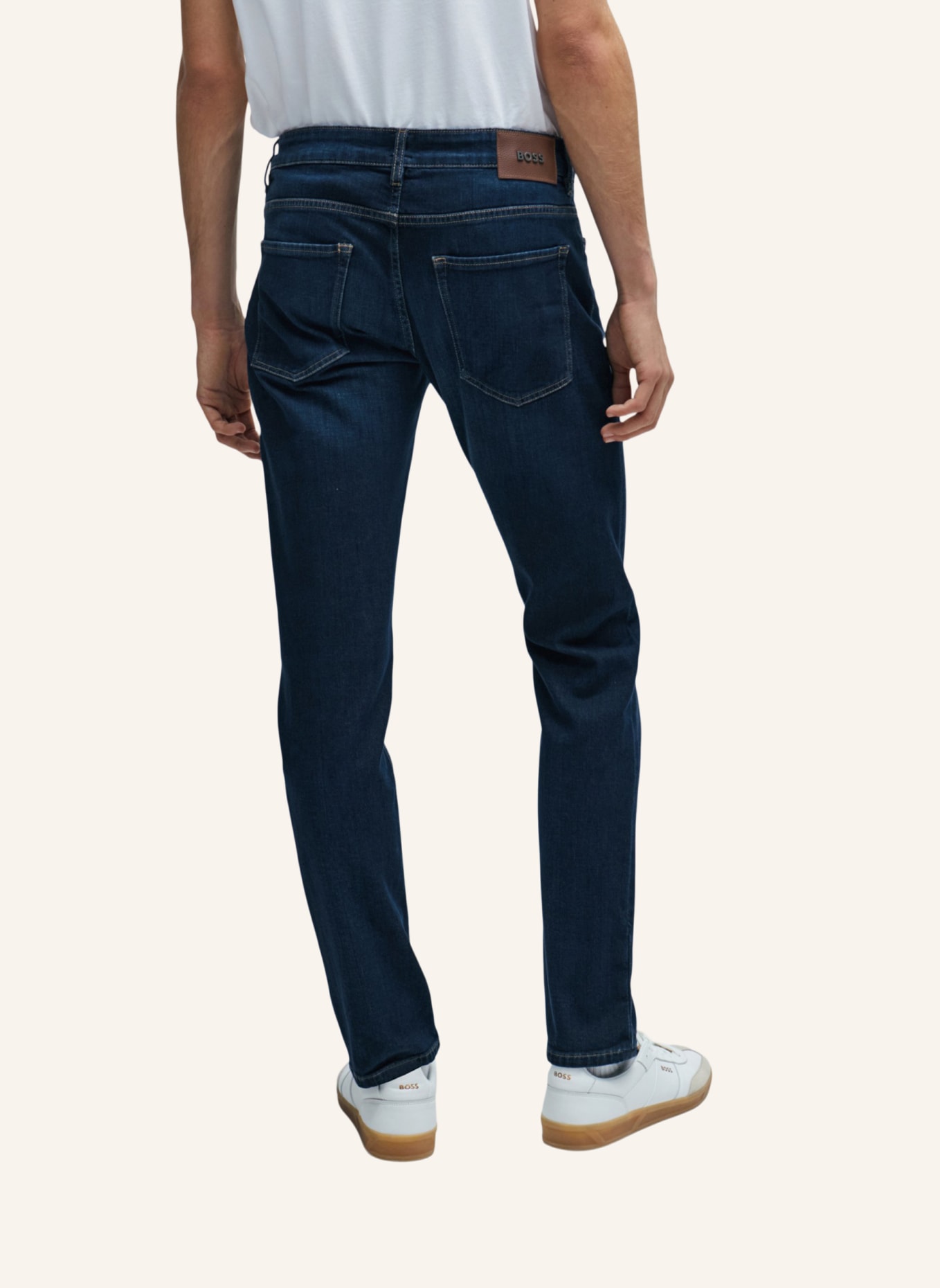BOSS Jeans DELAWARE3-1 Slim Fit, Farbe: DUNKELBLAU (Bild 3)