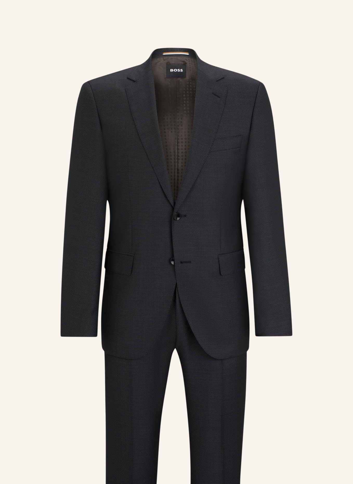 BOSS Business Anzug H-JECKSON-2PCS-224 Regular Fit, Farbe: DUNKELGRAU (Bild 1)