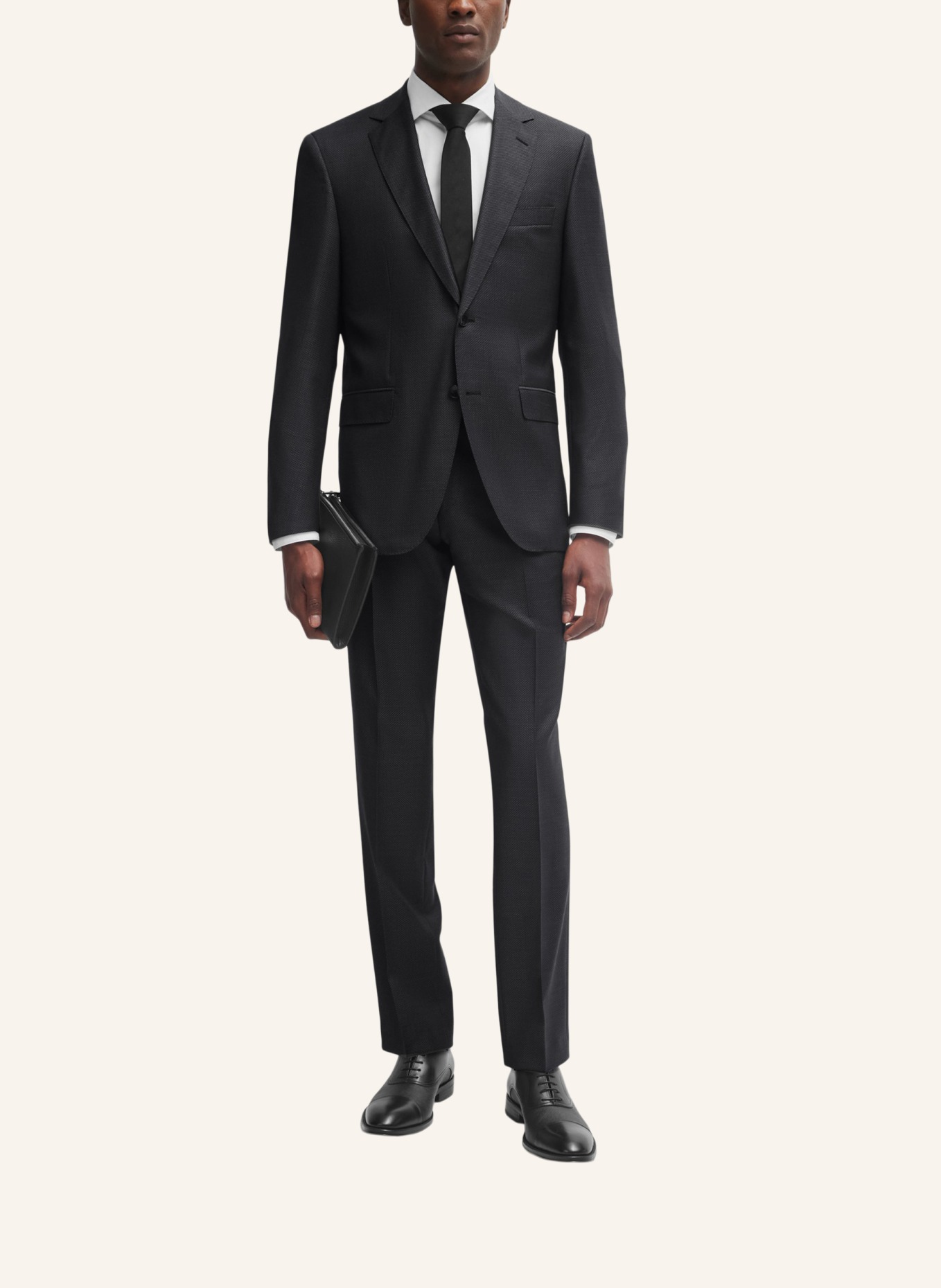 BOSS Business Anzug H-JECKSON-2PCS-224 Regular Fit, Farbe: DUNKELGRAU (Bild 9)