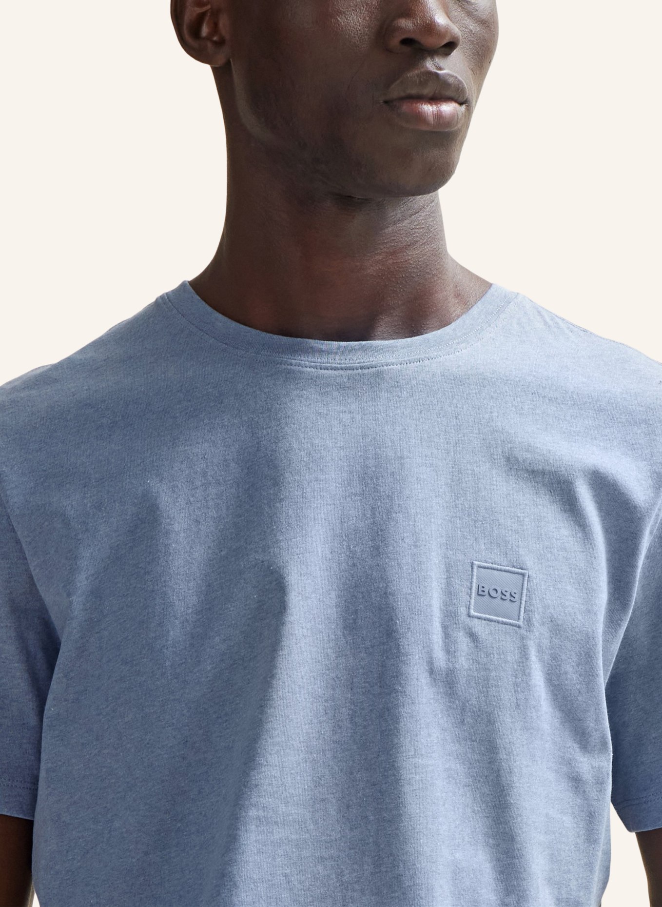 BOSS T-Shirt TALES Relaxed Fit, Farbe: BLAU (Bild 3)