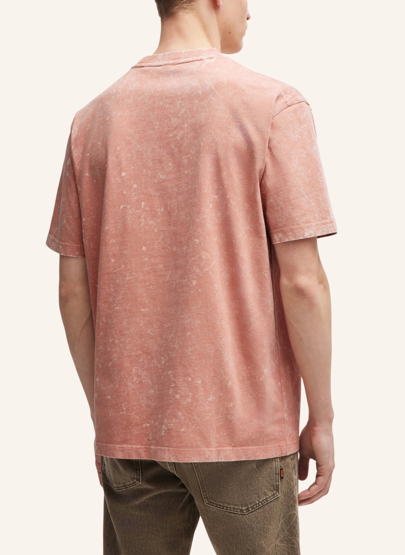 BOSS T-Shirt TESTRONG Relaxed Fit, Farbe: PINK (Bild 2)