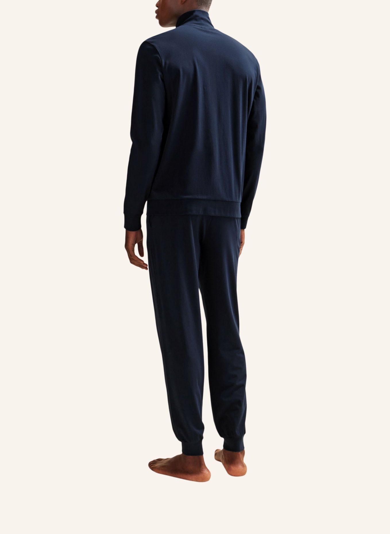 BOSS Pyjama-Set LONG SET 1 Regular Fit, Farbe: DUNKELBLAU (Bild 2)