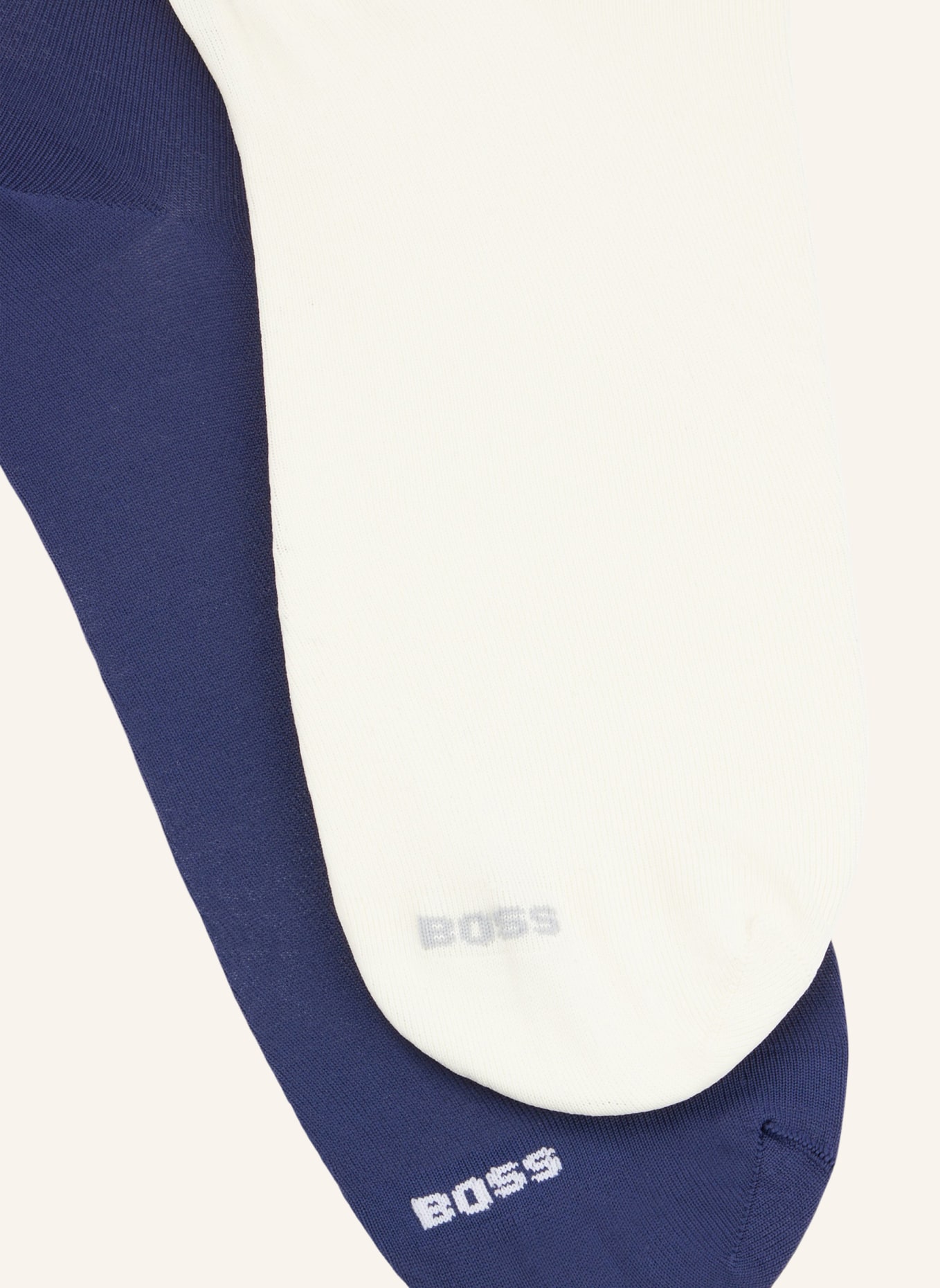 BOSS Casual Socken 2P SH MICROFIBER W, Farbe: BEIGE (Bild 2)