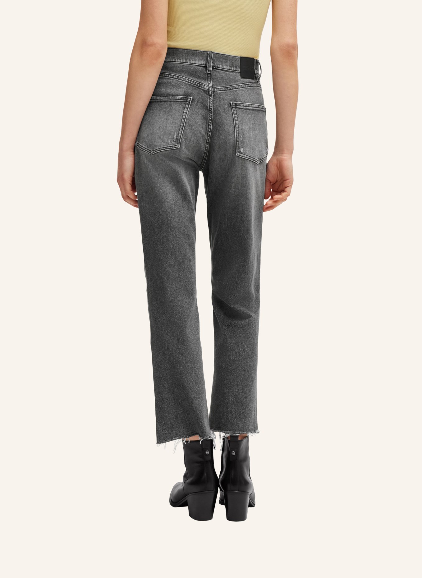 BOSS Jeans C_ADA HR C 5.0 Slim Fit, Farbe: GRAU (Bild 3)