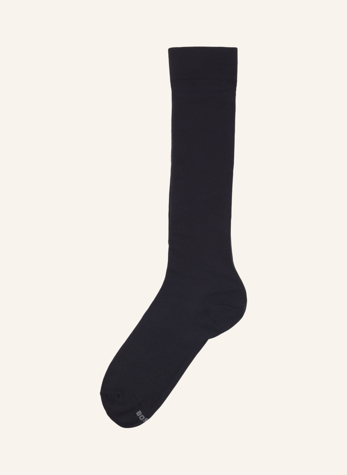 BOSS Socke KNEE HIGH MICROFIBER, Farbe: SCHWARZ (Bild 1)