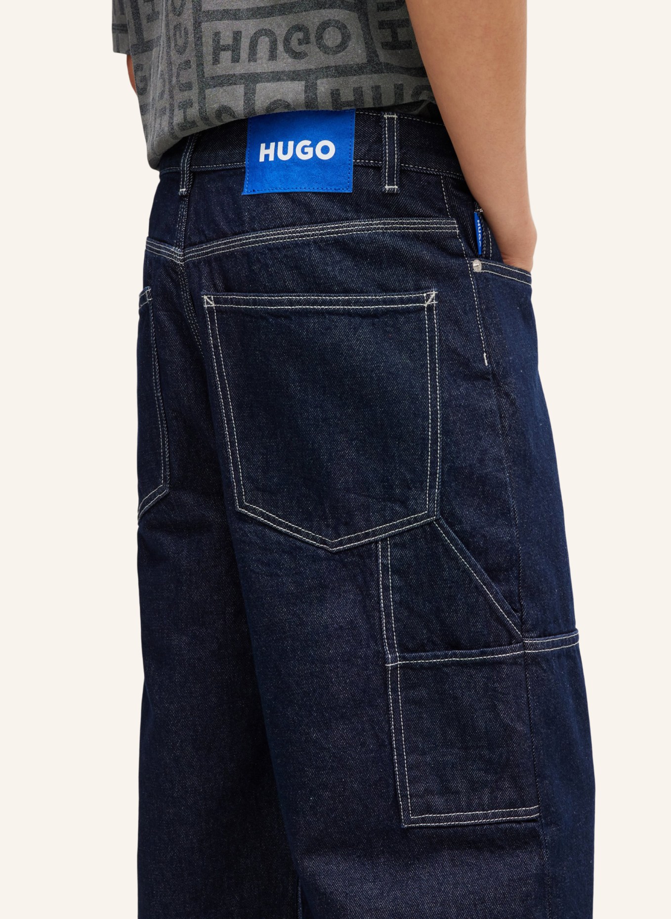 HUGO Jeans CARPENTER, Farbe: DUNKELBLAU (Bild 4)