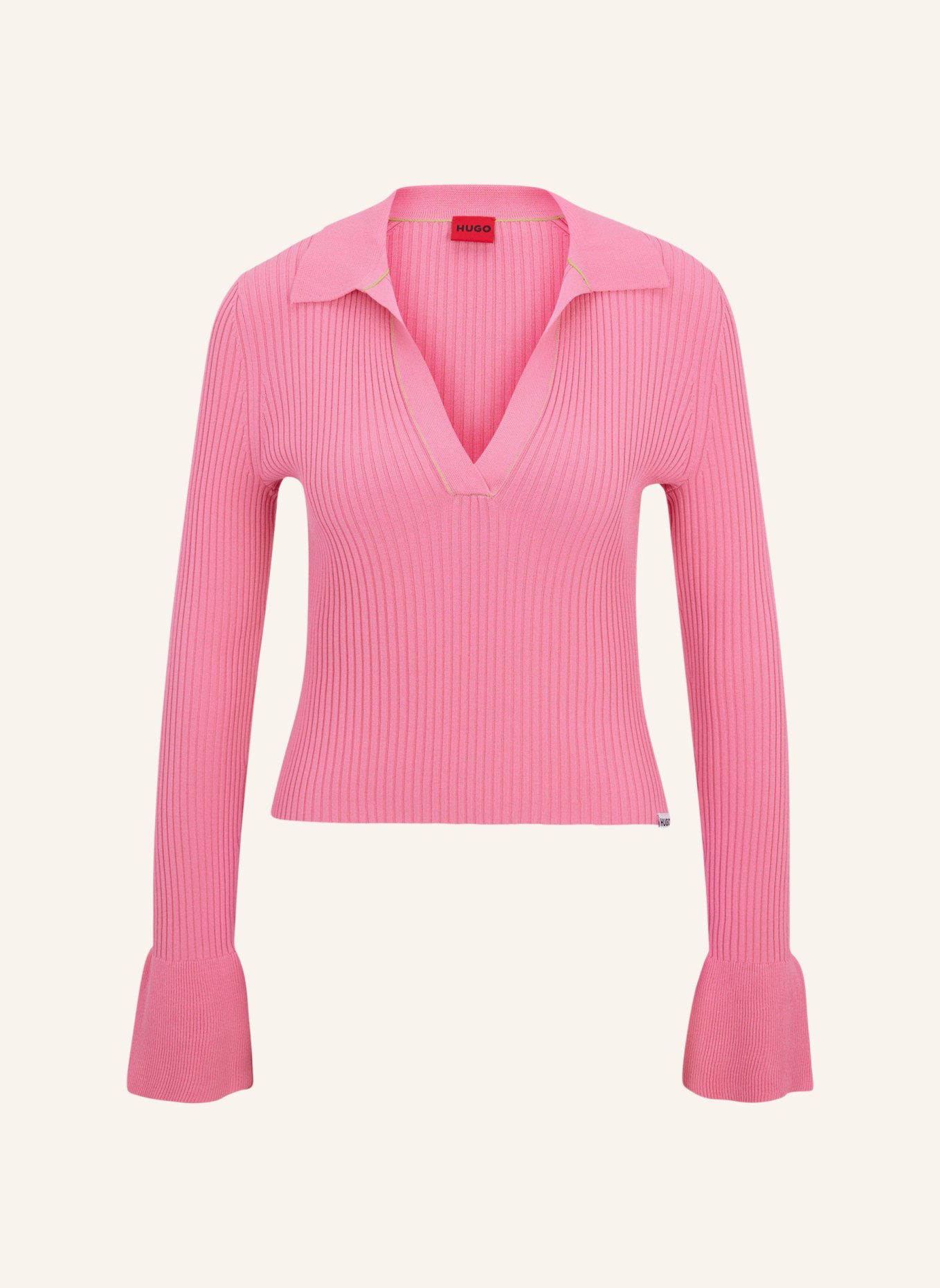 HUGO Pullover SHARRENO Slim Fit, Farbe: ROSA (Bild 1)