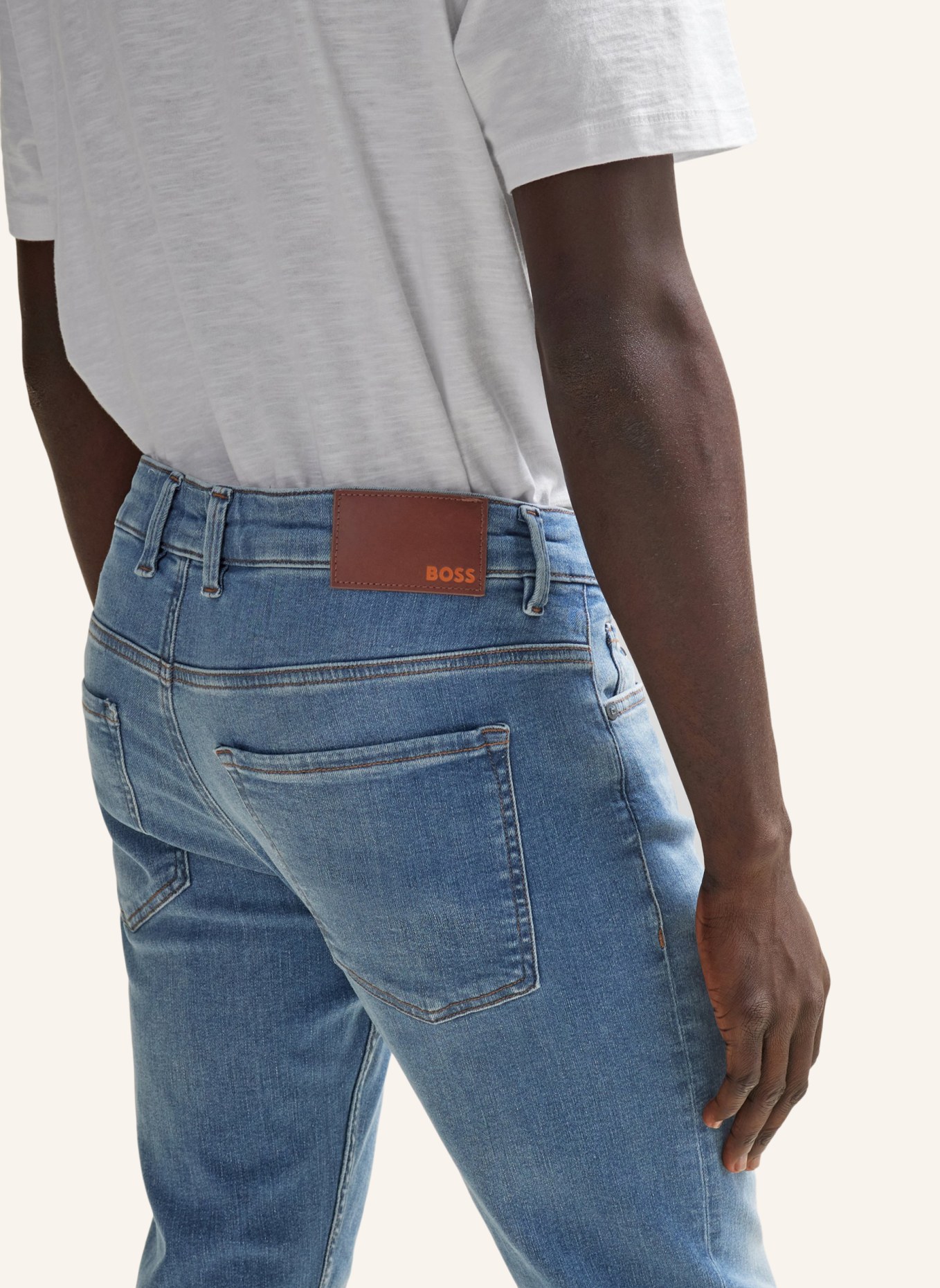 BOSS Jeans DELANO BC-P Slim Fit, Farbe: BLAU (Bild 4)