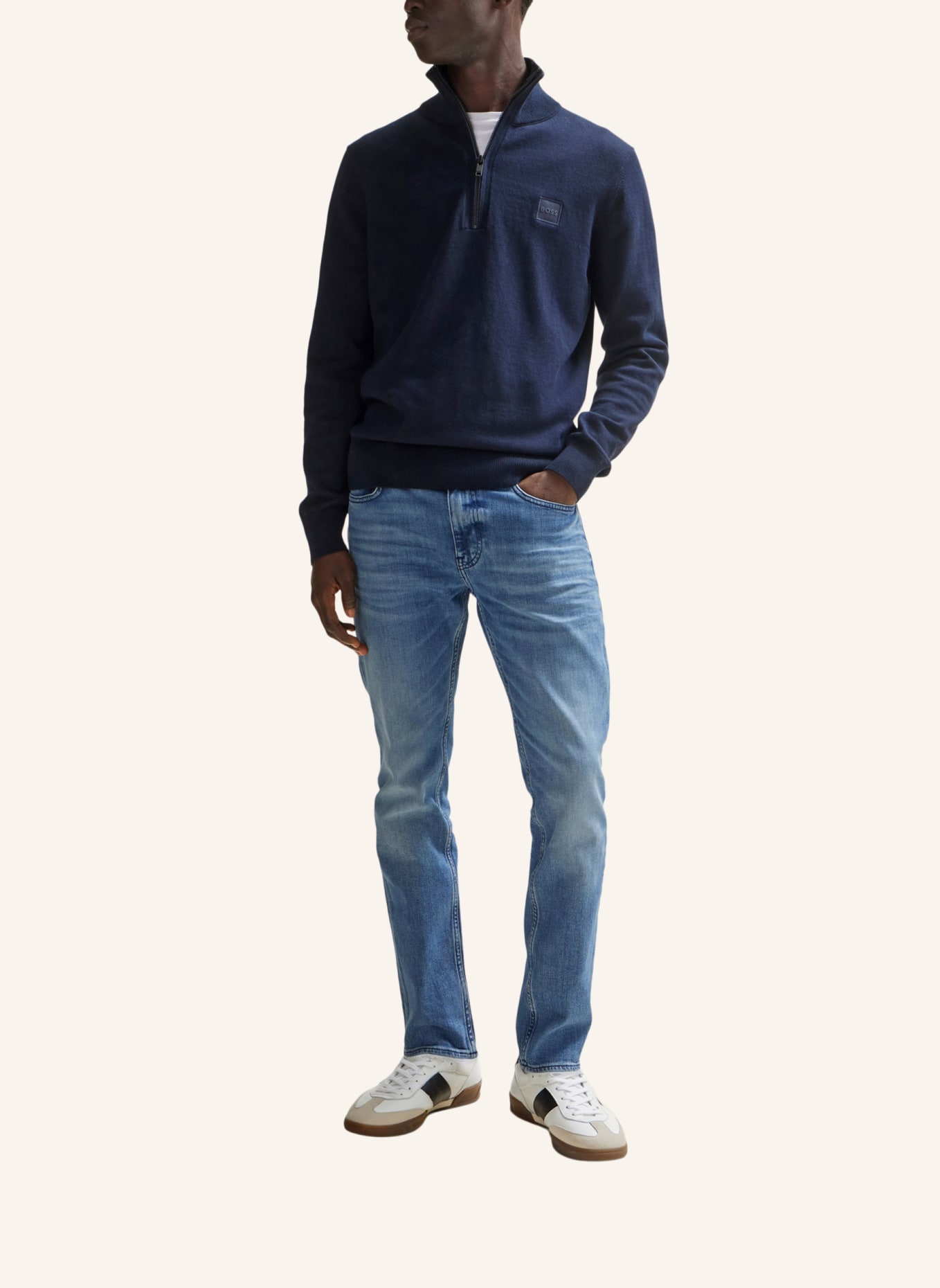 BOSS Jeans DELANO BC-C Slim Fit, Farbe: BLAU (Bild 6)