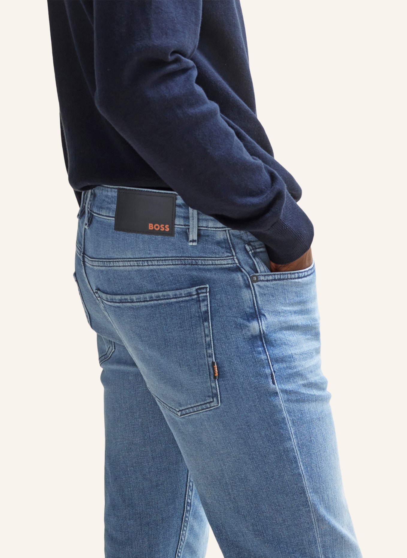BOSS Jeans DELANO BC-C Slim Fit, Farbe: BLAU (Bild 4)