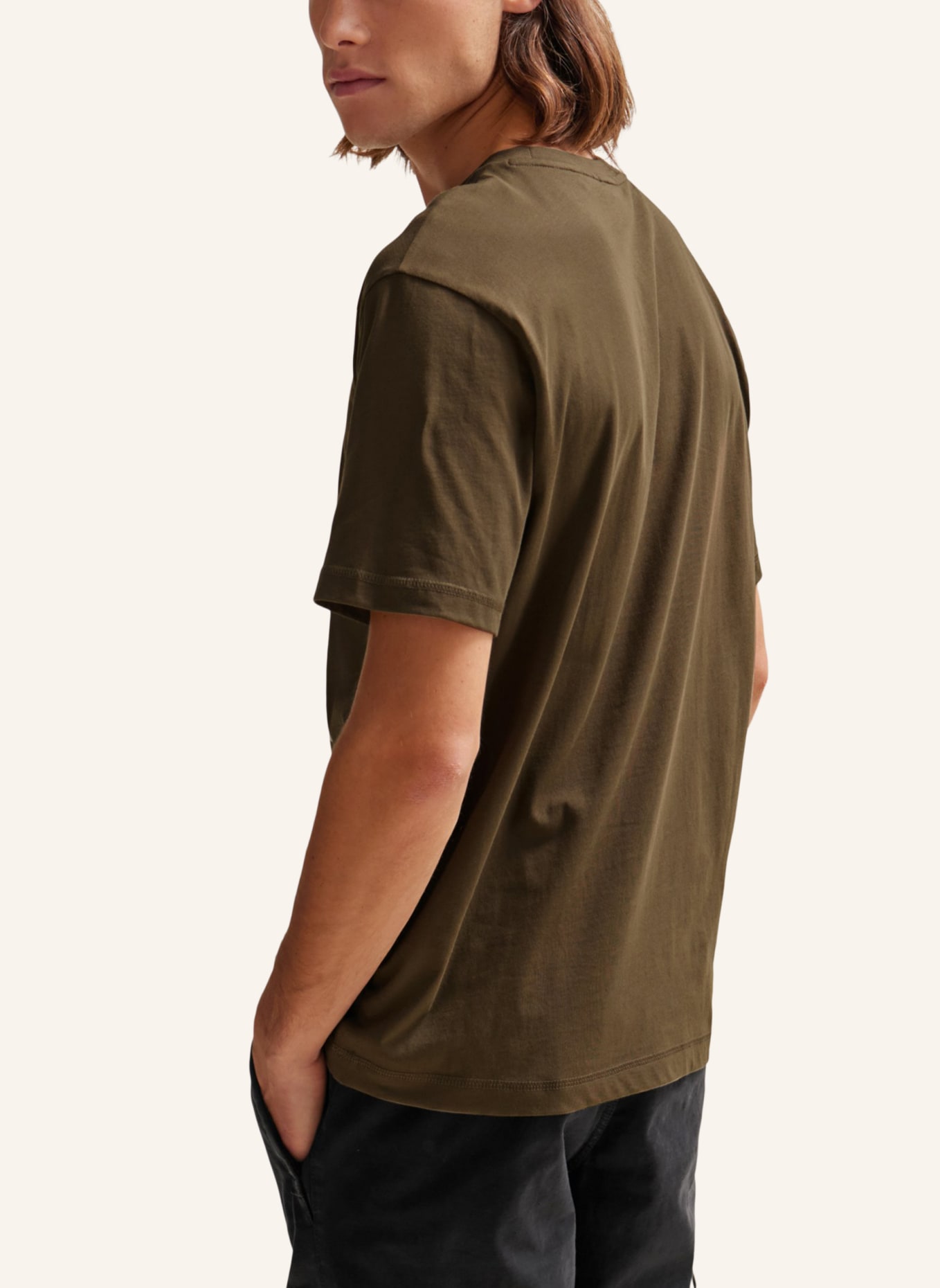 BOSS T-Shirt TEEPANTERA Regular Fit, Farbe: BRAUN (Bild 2)
