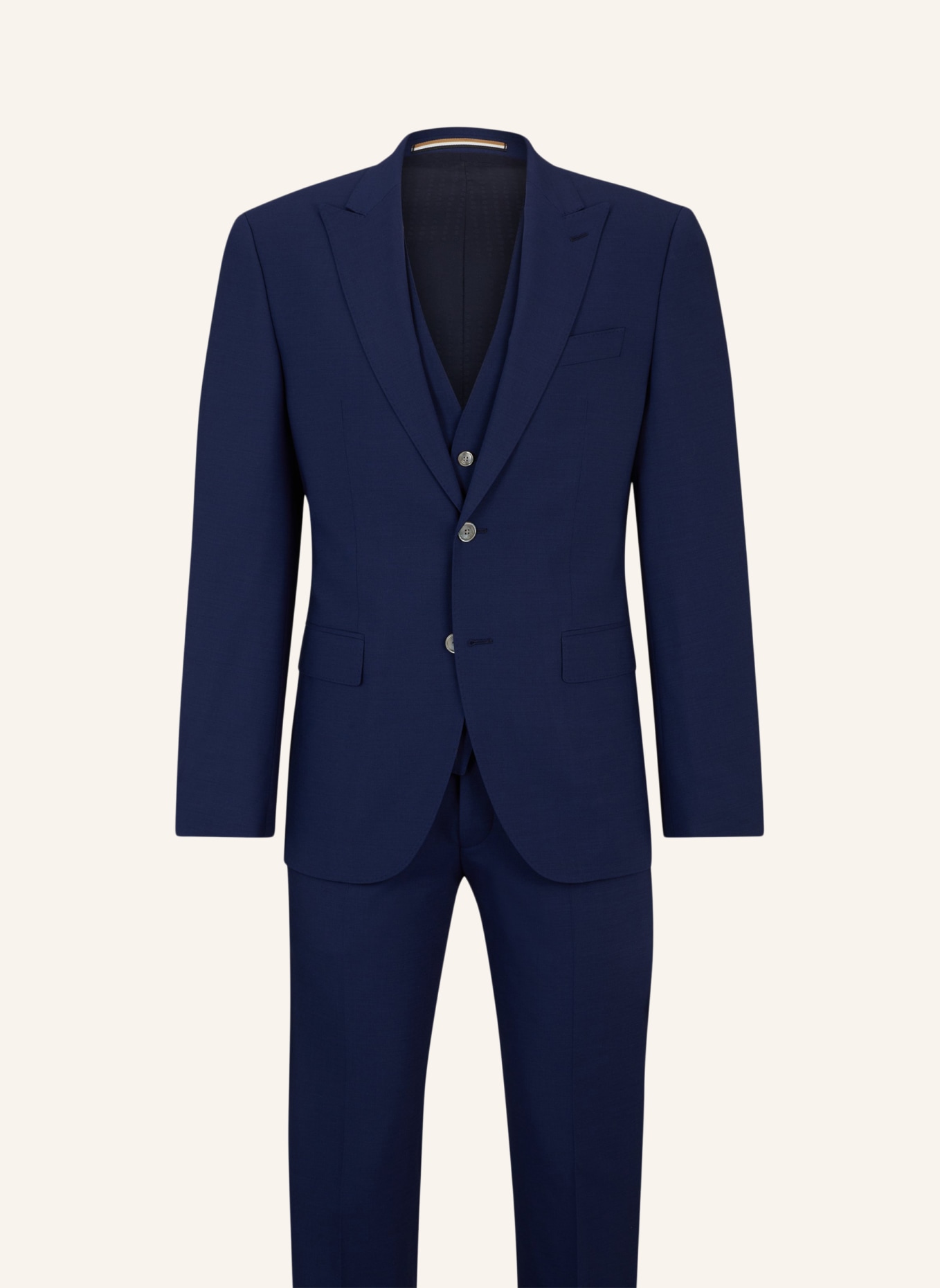 BOSS Business Anzug H-JECKSON-3PCS-241 Regular Fit, Farbe: BLAU (Bild 1)