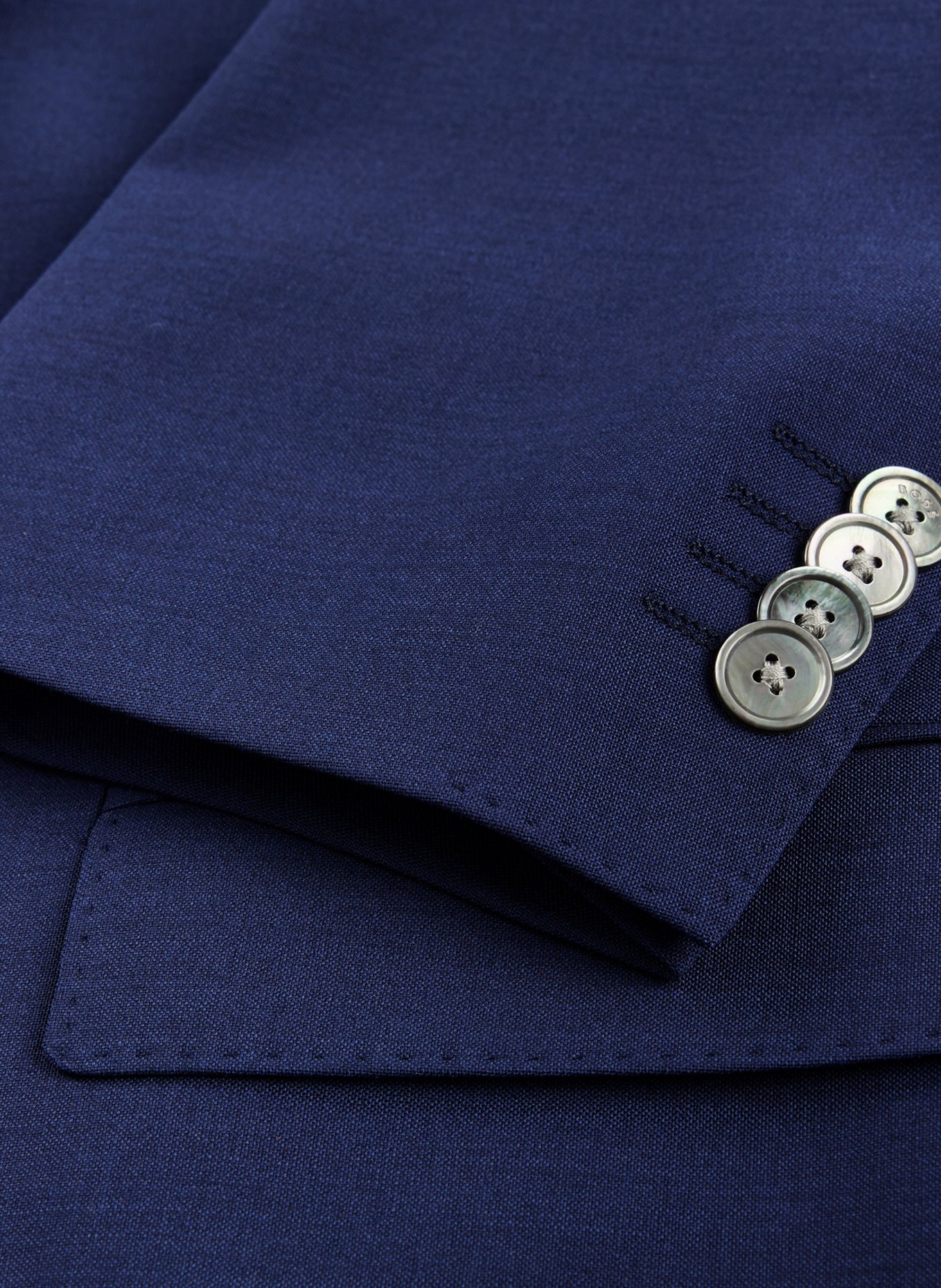 BOSS Business Anzug H-JECKSON-3PCS-241 Regular Fit, Farbe: BLAU (Bild 2)