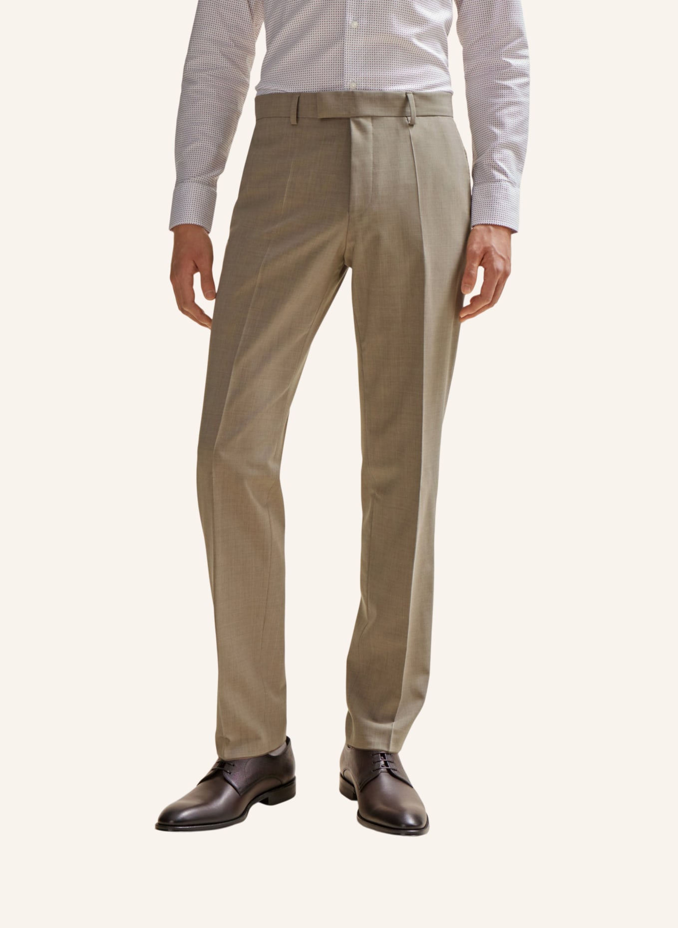BOSS Business Anzug H-JECKSON-3PCS-241 Regular Fit, Farbe: BEIGE (Bild 6)