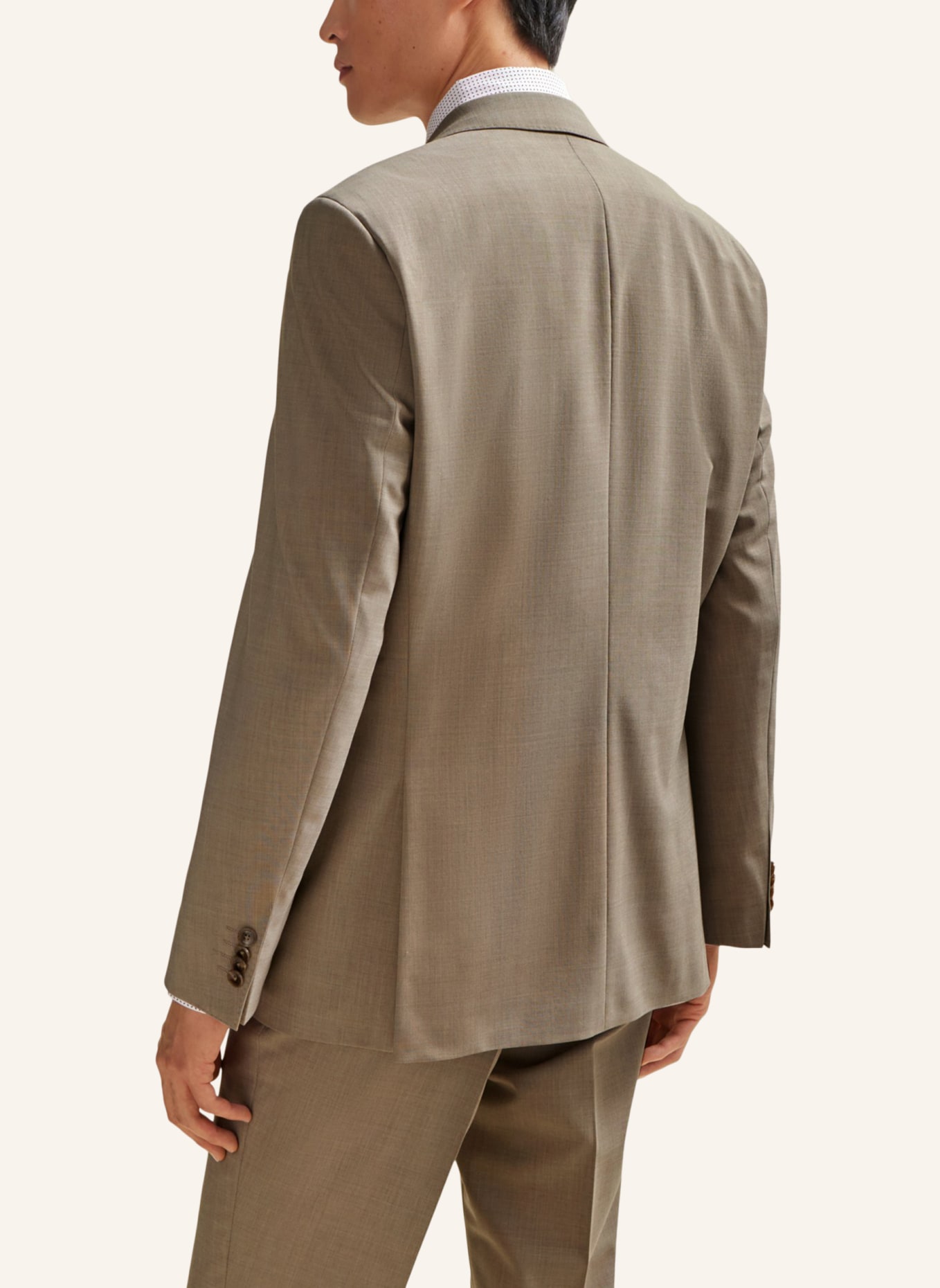 BOSS Business Anzug H-JECKSON-3PCS-241 Regular Fit, Farbe: BEIGE (Bild 3)