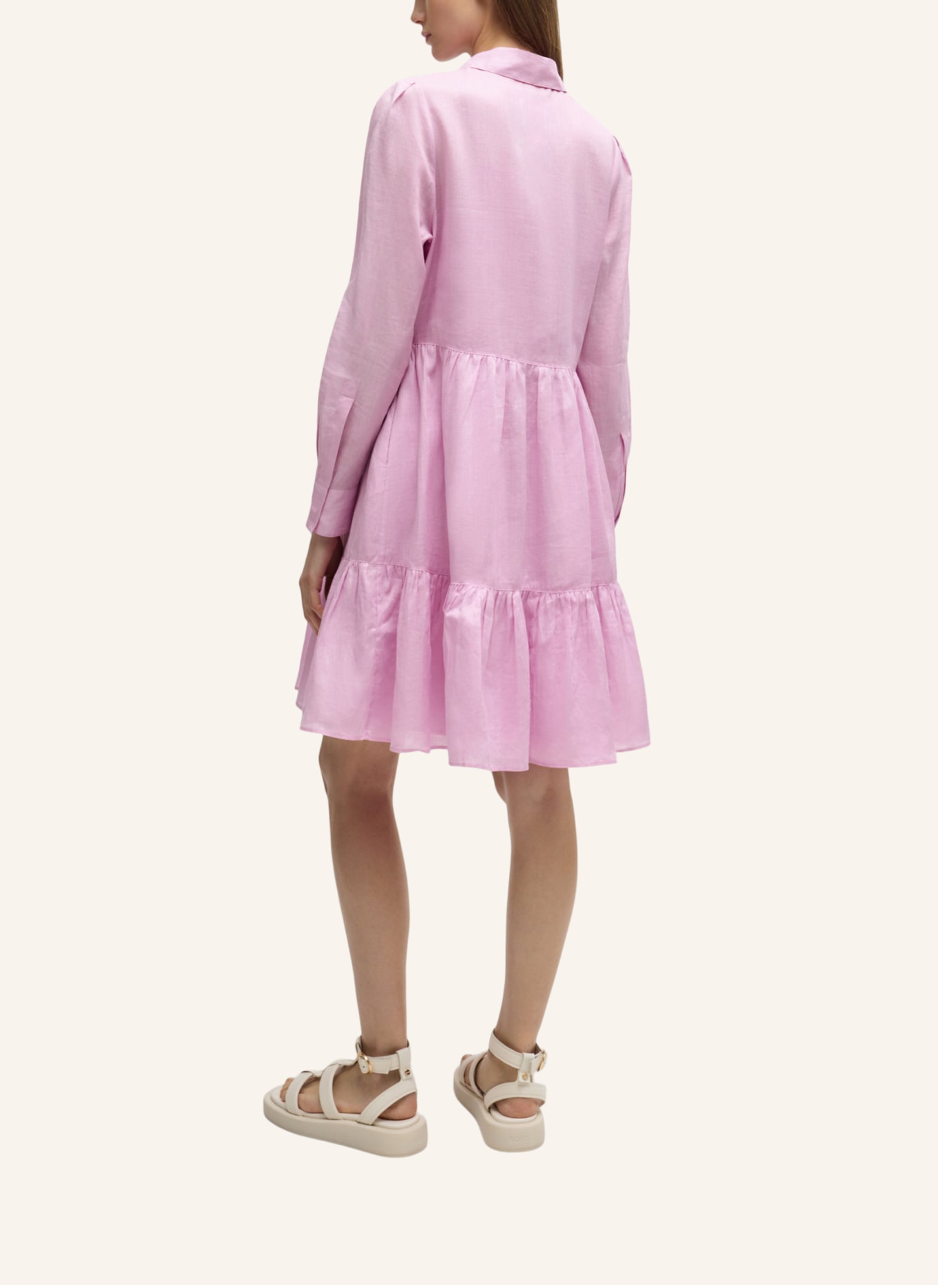 BOSS Kleid C_DILENA Regular Fit, Farbe: PINK (Bild 2)