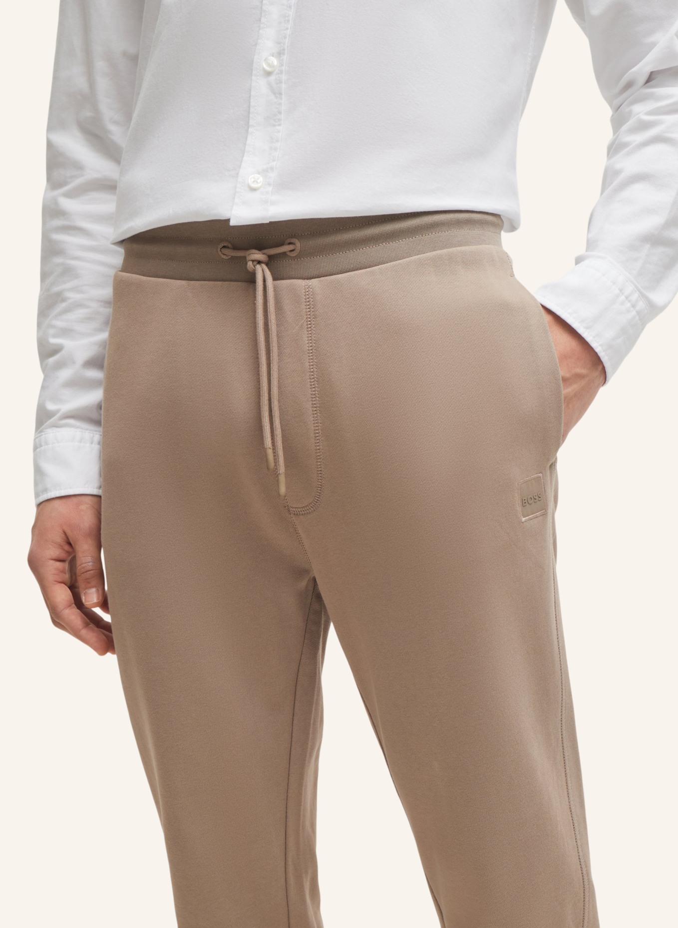 BOSS Casual Hose SESTART Regular Fit, Farbe: BRAUN (Bild 4)