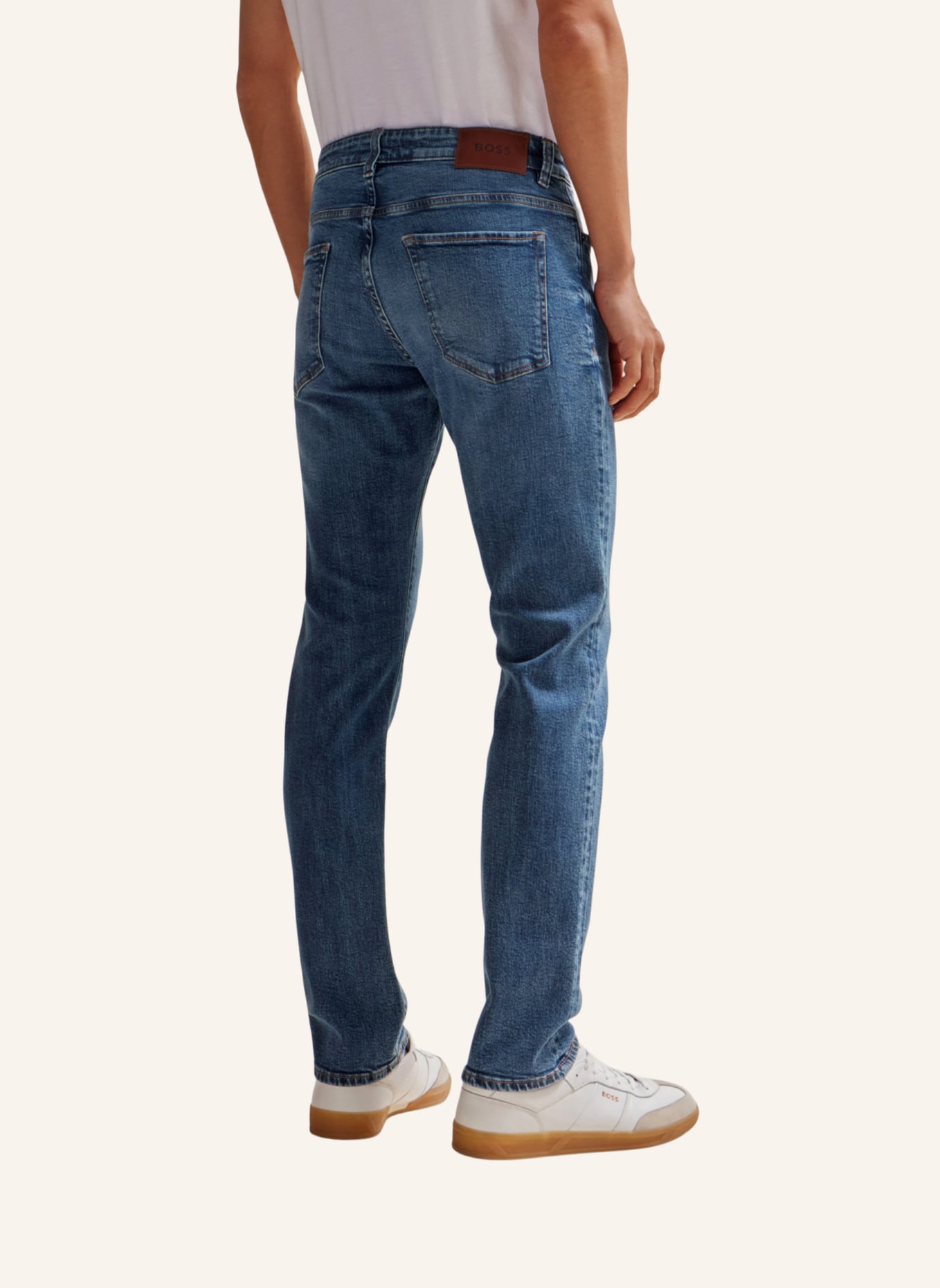 BOSS Jeans DELAWARE3-1 Slim Fit, Farbe: BLAU (Bild 3)