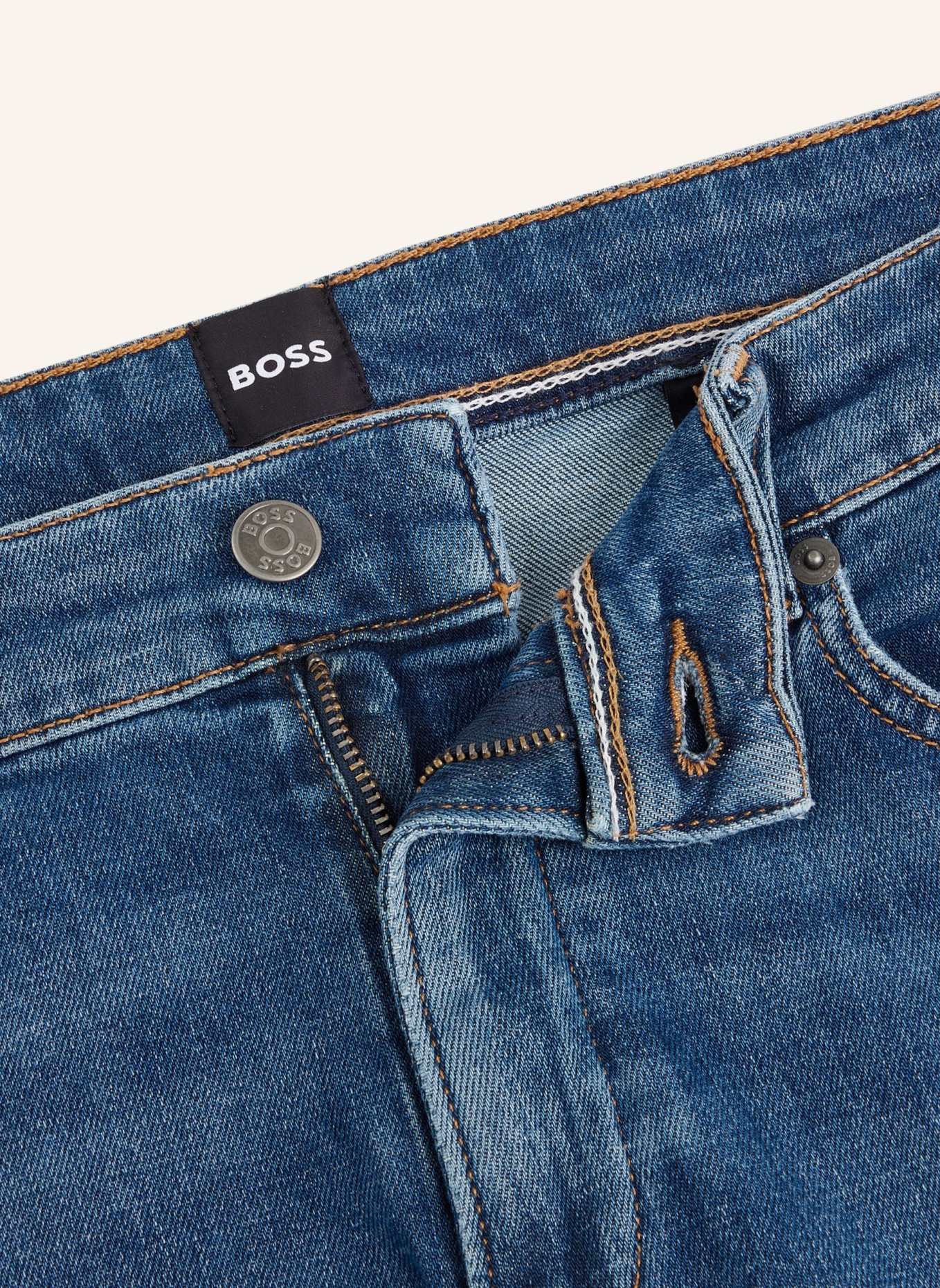 BOSS Jeans DELAWARE3-1 Slim Fit, Farbe: BLAU (Bild 2)