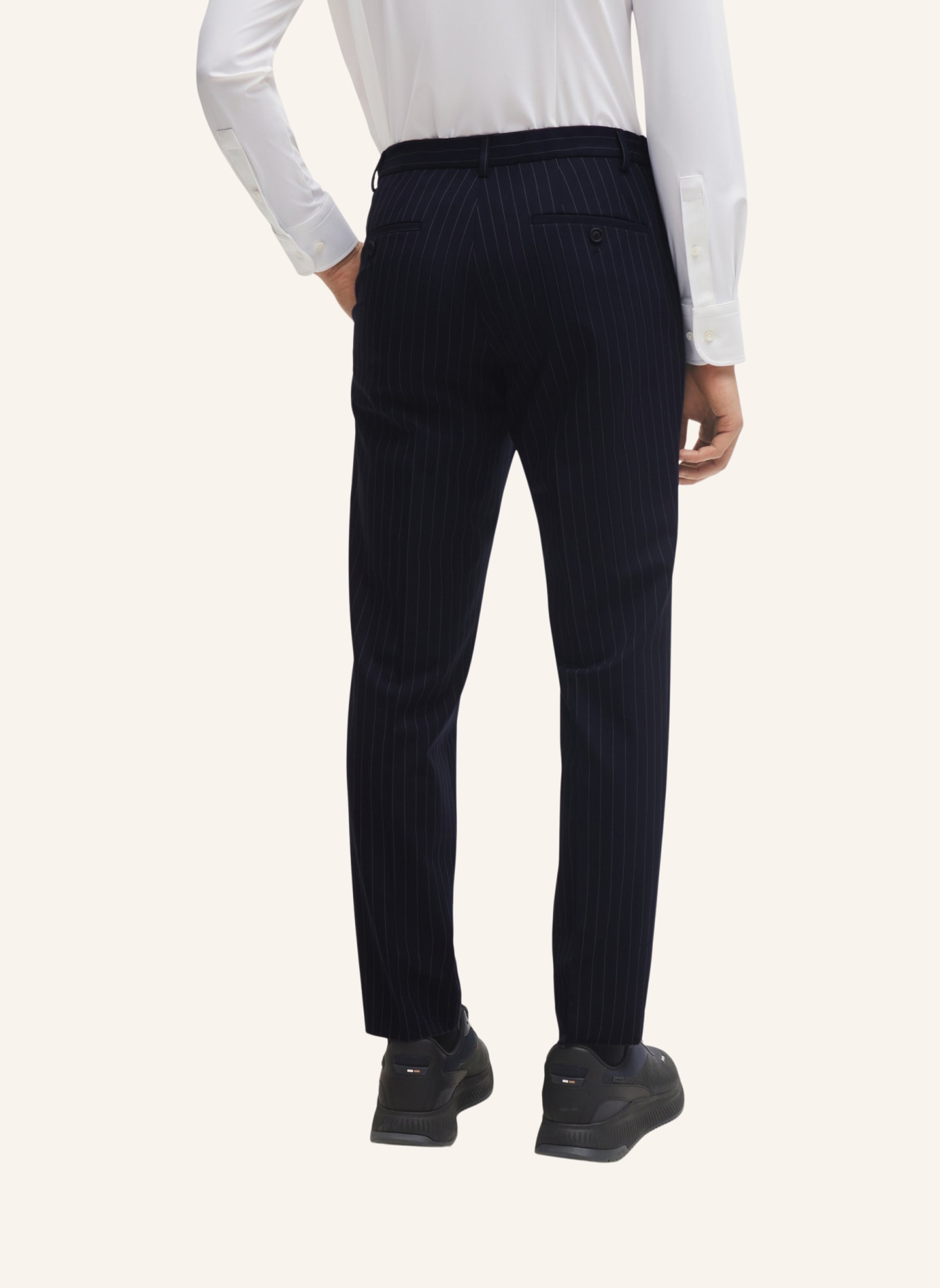 BOSS Business Anzug P-HUGE-2PCS-241 Slim Fit, Farbe: DUNKELBLAU (Bild 7)