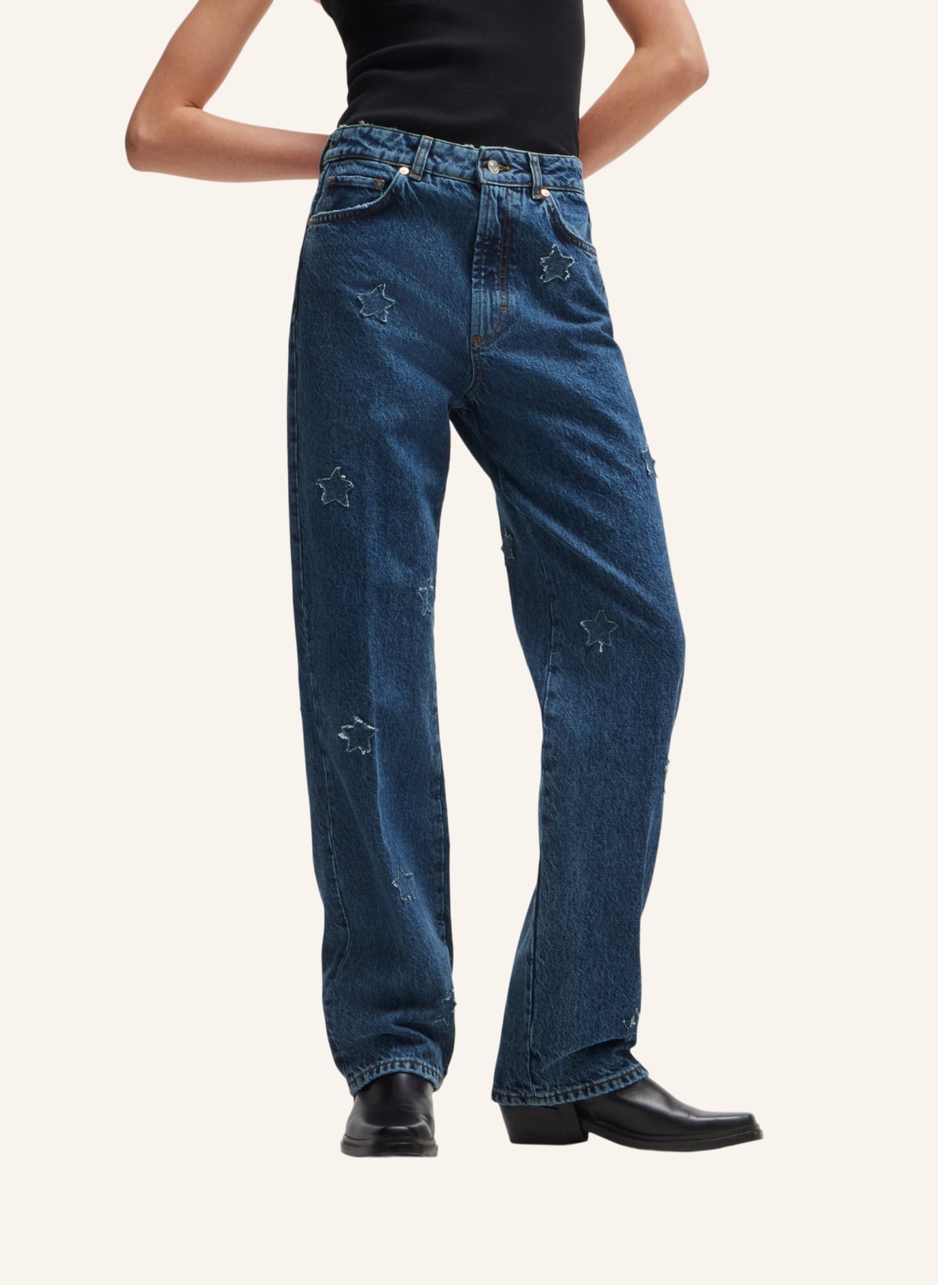 HUGO Jeans GILISSI Relaxed Fit, Farbe: DUNKELBLAU (Bild 5)