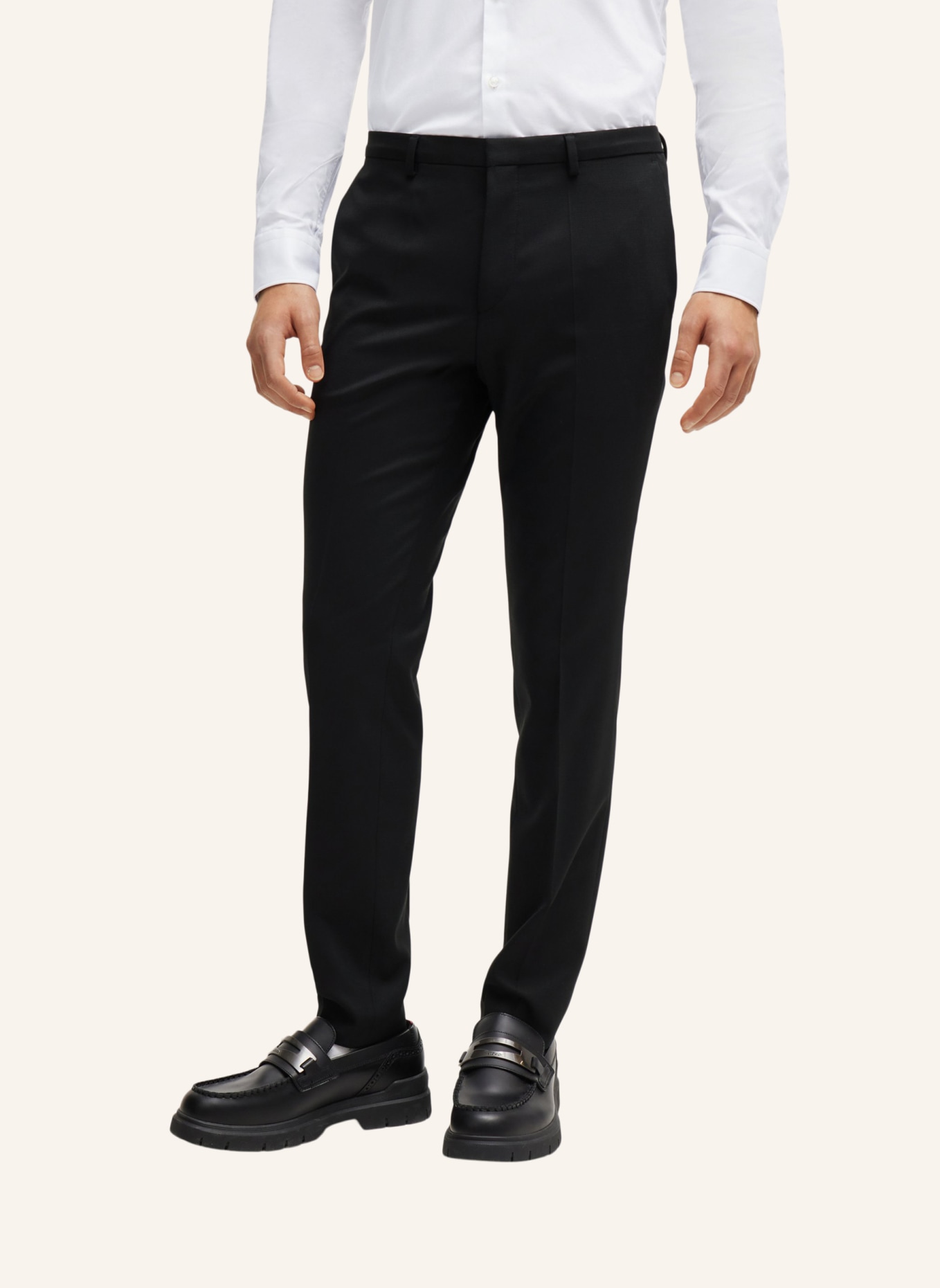 HUGO Business Anzug ARTI/HESTEN242V1X Extra-Slim Fit, Farbe: SCHWARZ (Bild 6)