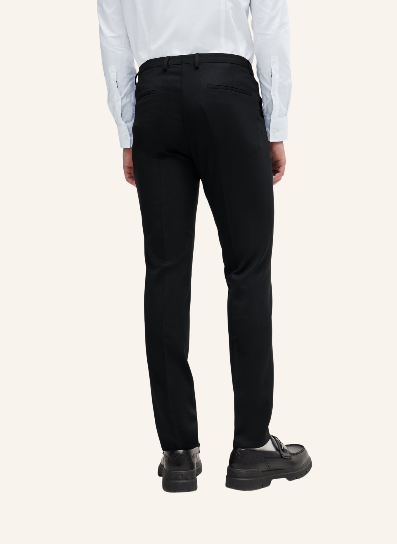 HUGO Business Anzug ARTI/HESTEN242V1X Extra-Slim Fit, Farbe: SCHWARZ (Bild 7)