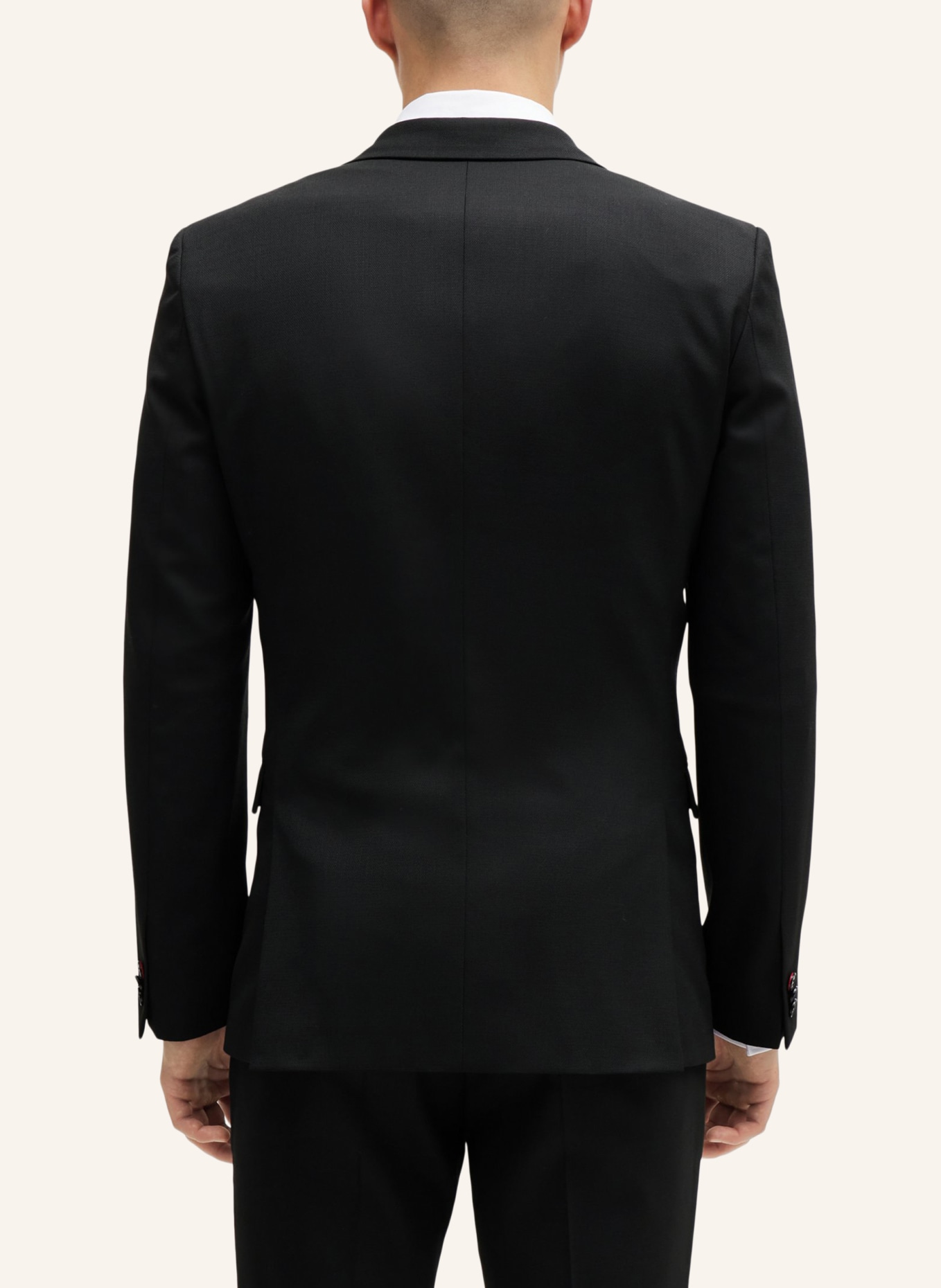 HUGO Business Anzug ARTI/HESTEN242V1X Extra-Slim Fit, Farbe: SCHWARZ (Bild 3)