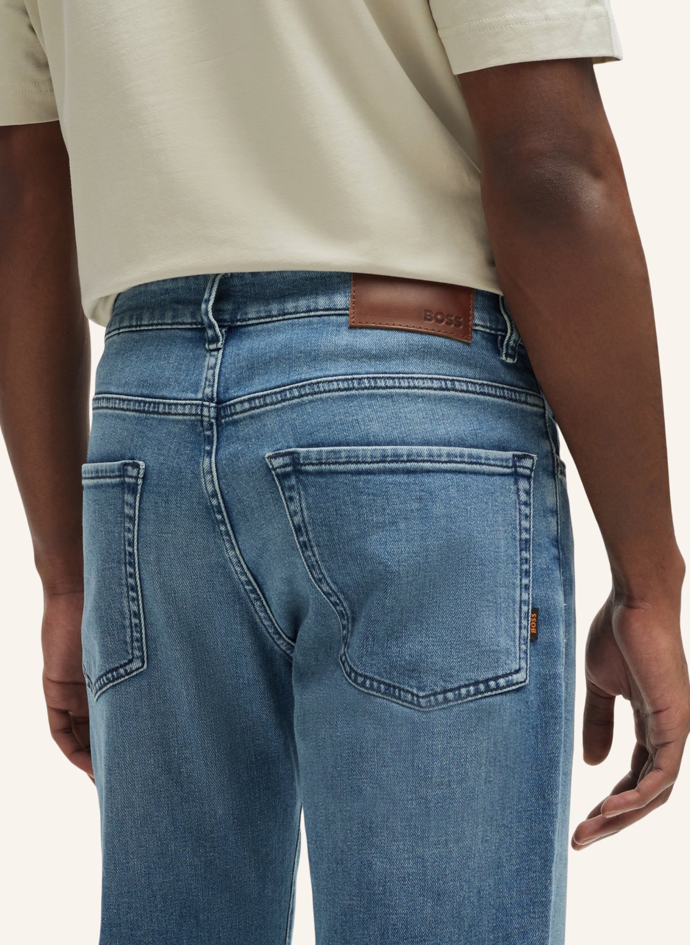 BOSS Jeans RE.MAINE BC Regular Fit, Farbe: BLAU (Bild 4)