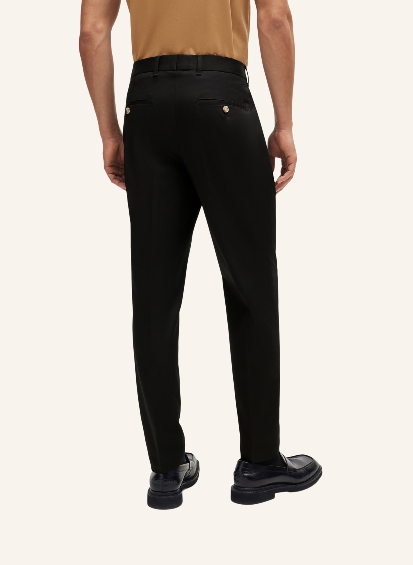 BOSS Business Hose C-PERIN-242 Relaxed Fit, Farbe: SCHWARZ (Bild 3)
