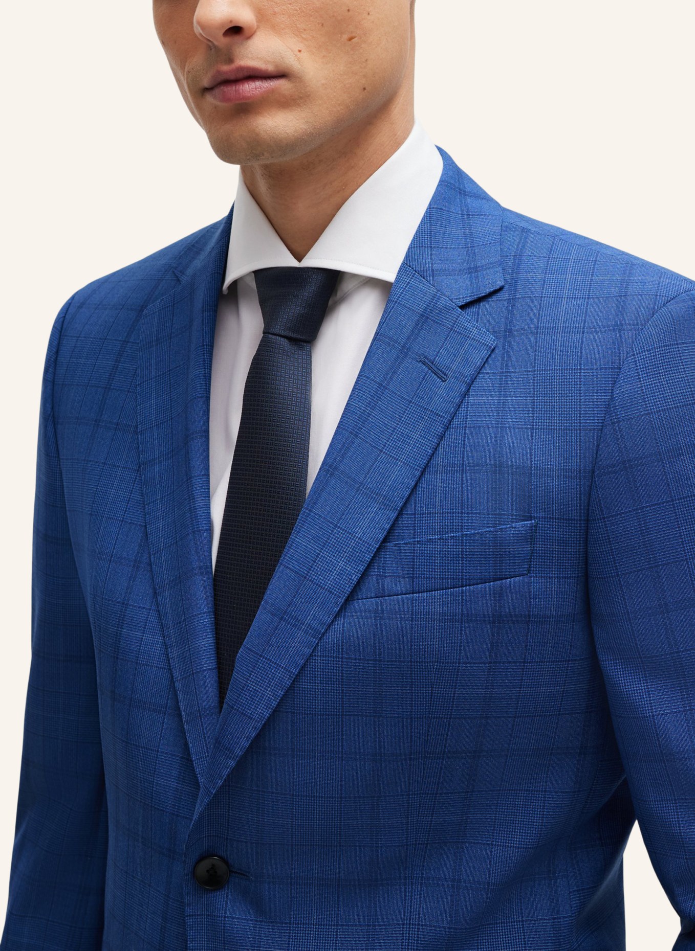 BOSS Business Anzug H-HUGE-2PCS-224 Slim Fit, Farbe: BLAU (Bild 4)