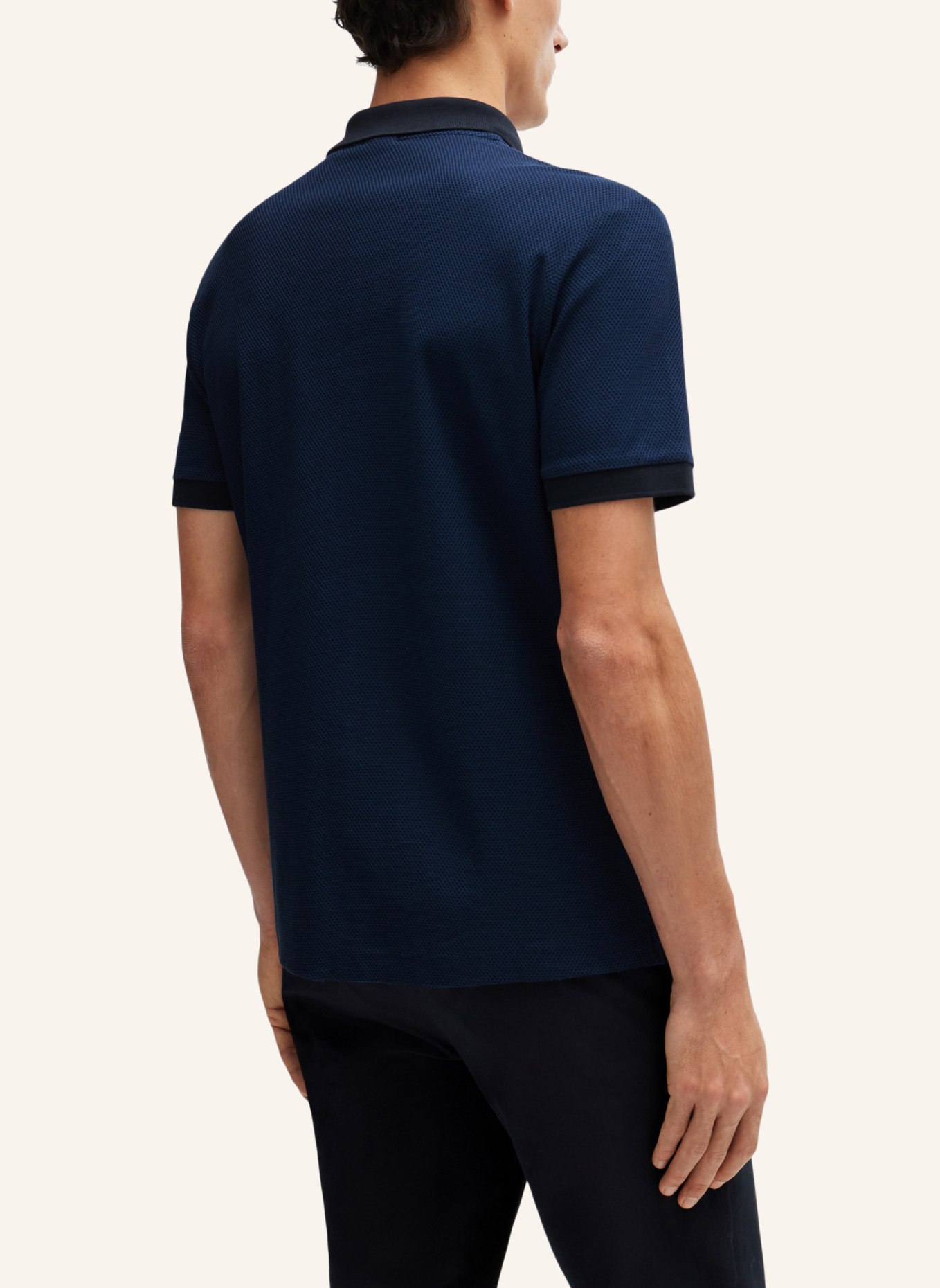 BOSS Poloshirt PHILLIPSON 37 Slim Fit, Farbe: DUNKELBLAU (Bild 2)