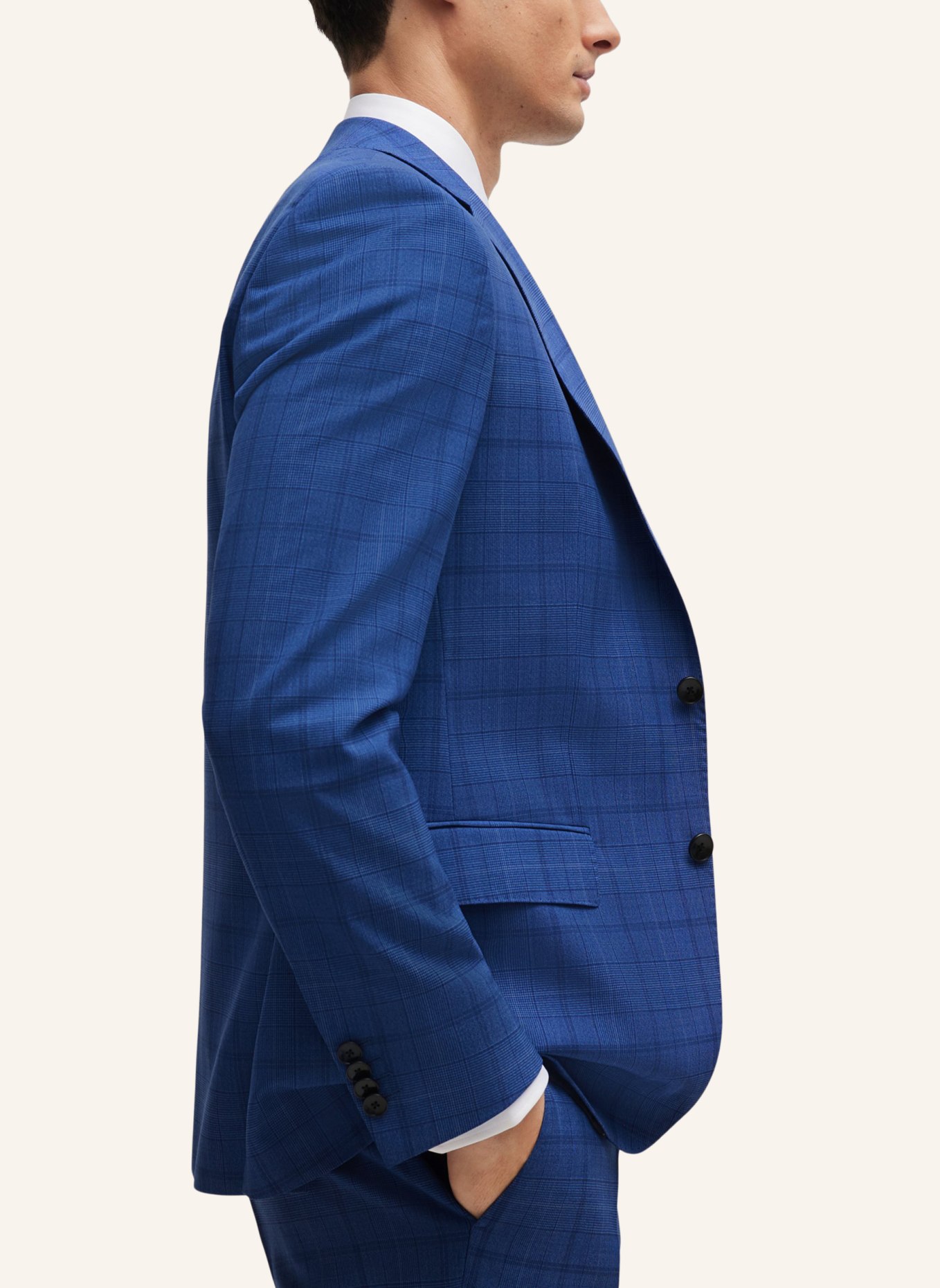BOSS Business Anzug H-HUGE-2PCS-224 Slim Fit, Farbe: BLAU (Bild 5)