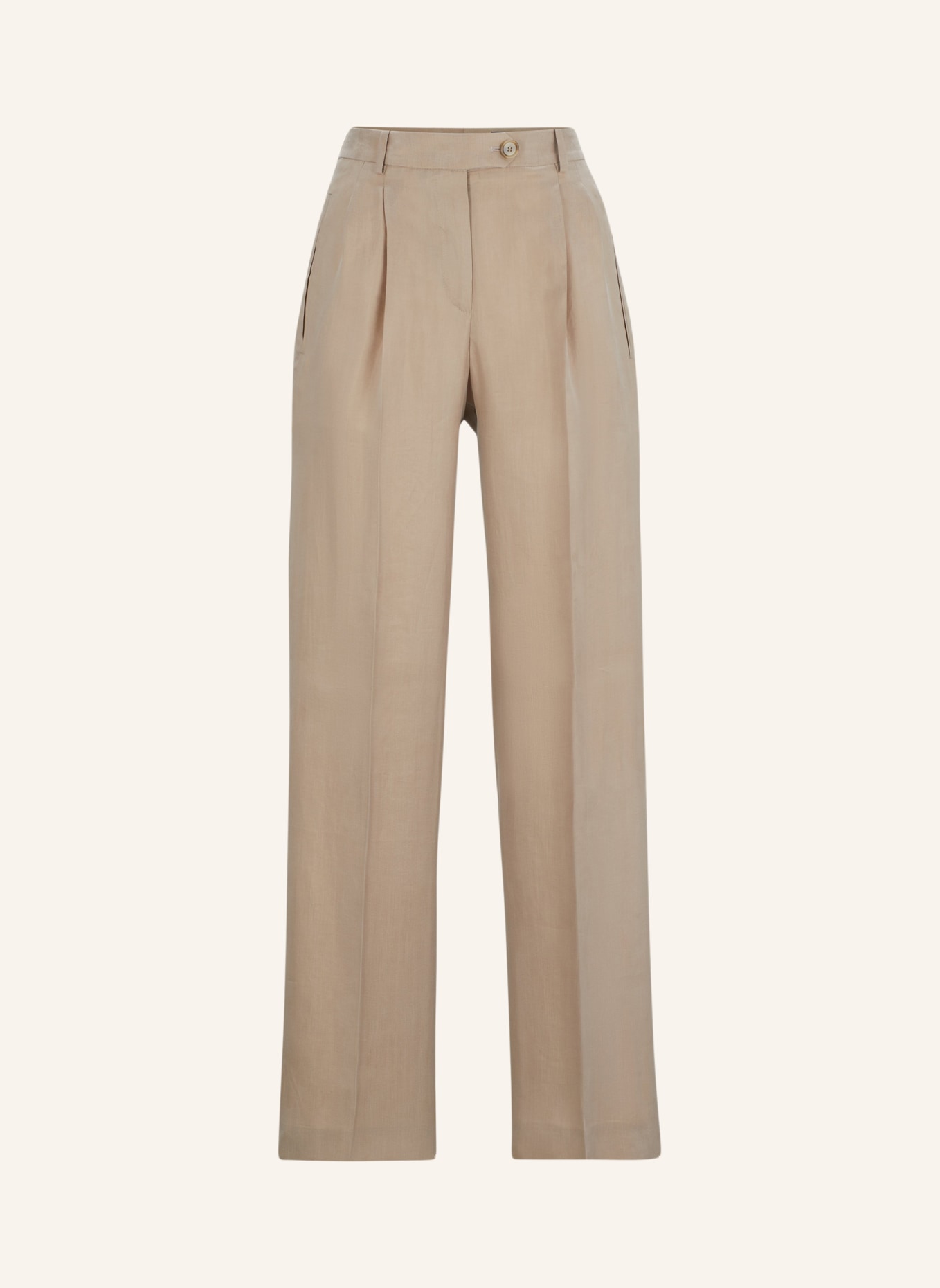 BOSS Business Hose TALECO1 Relaxed Fit, Farbe: BEIGE (Bild 1)