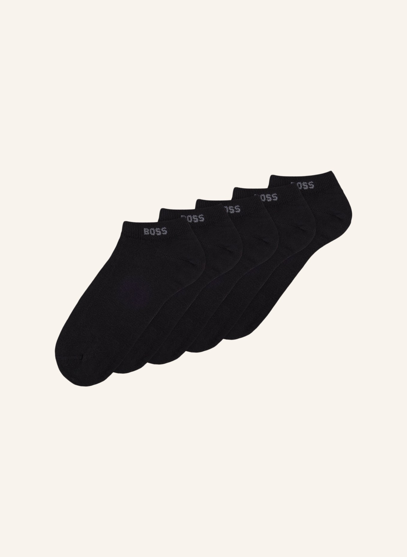 BOSS Casual Socken 5P AS LOGO CC W, Farbe: SCHWARZ (Bild 1)