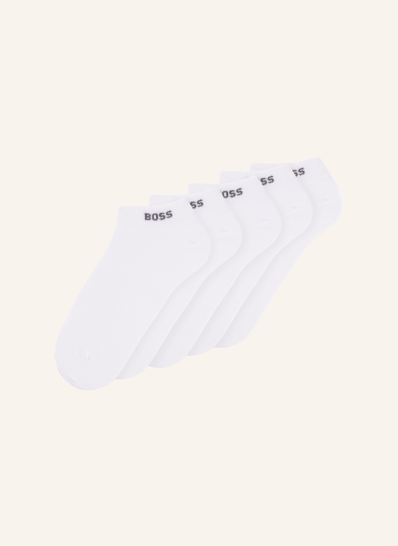 BOSS Casual Socken 5P AS LOGO CC W, Farbe: WEISS (Bild 1)