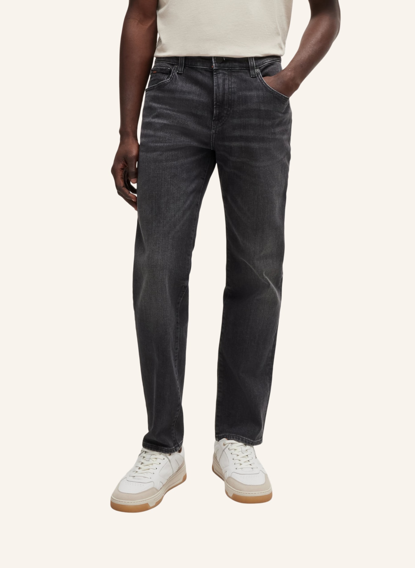 BOSS Jeans RE.MAINE BC Regular Fit, Farbe: SCHWARZ (Bild 5)