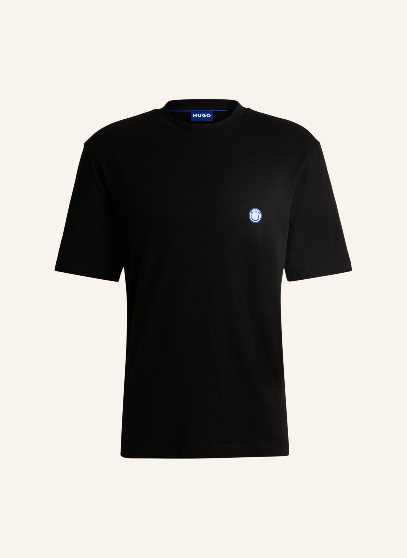 HUGO T-Shirt NILEY Regular Fit, Farbe: SCHWARZ (Bild 1)