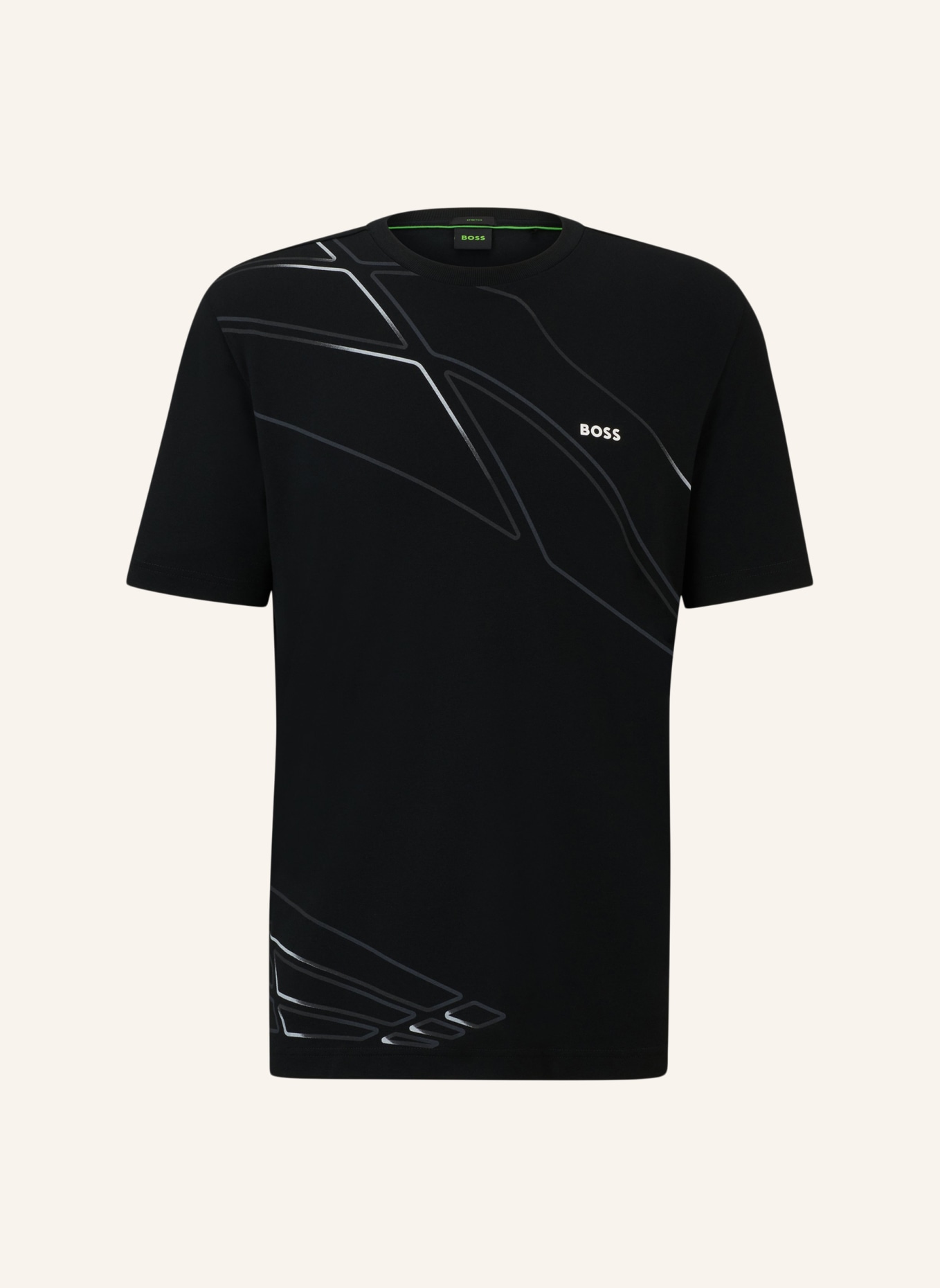 BOSS T-Shirt TEE 10 Regular Fit, Farbe: SCHWARZ (Bild 1)
