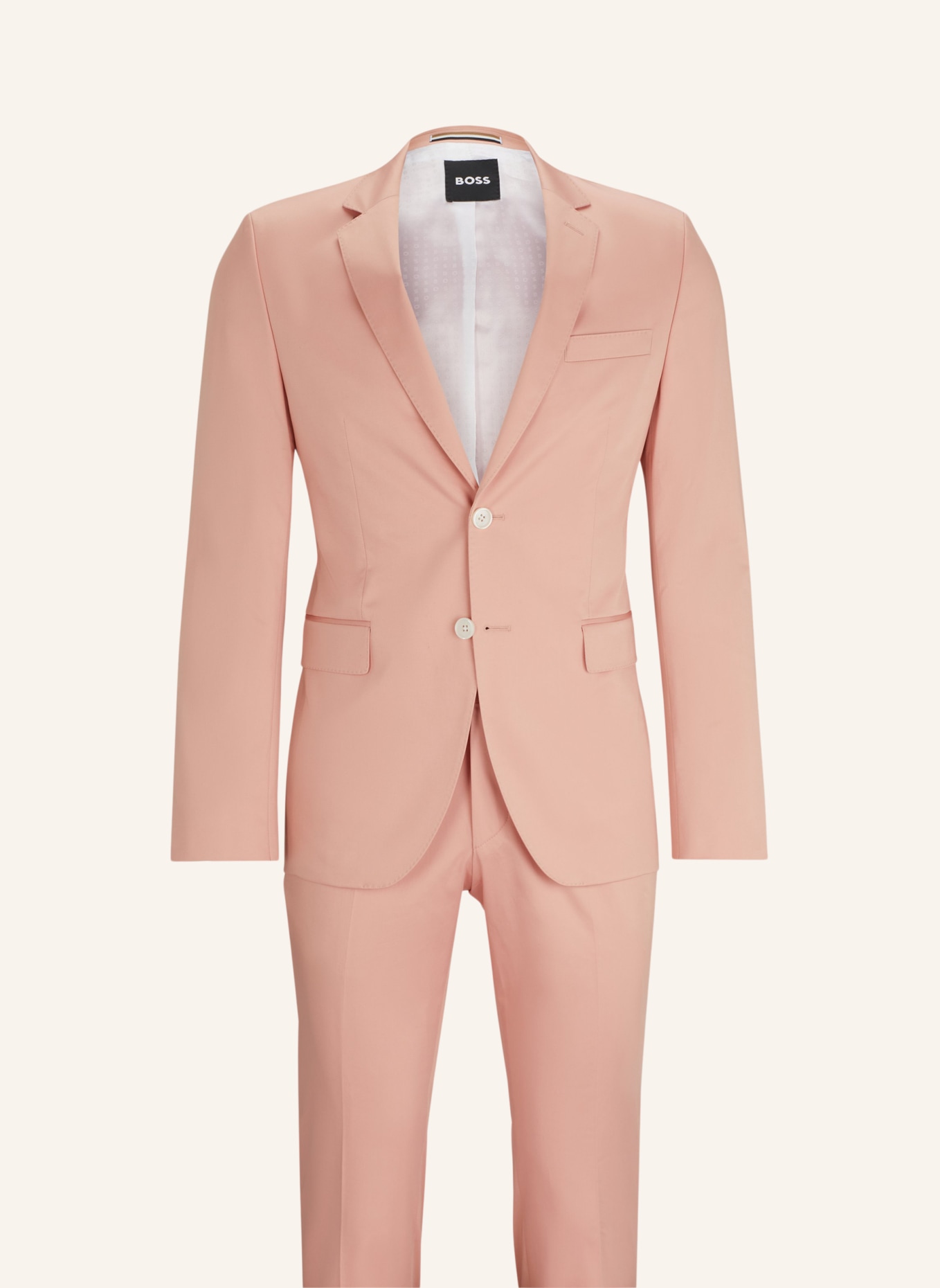BOSS Business Anzug H-REYMOND-2PCS-224 Extra-Slim Fit, Farbe: ROSA (Bild 1)