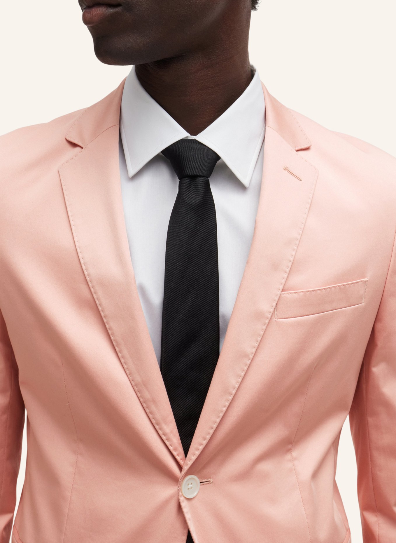 BOSS Business Anzug H-REYMOND-2PCS-224 Extra-Slim Fit, Farbe: ROSA (Bild 4)